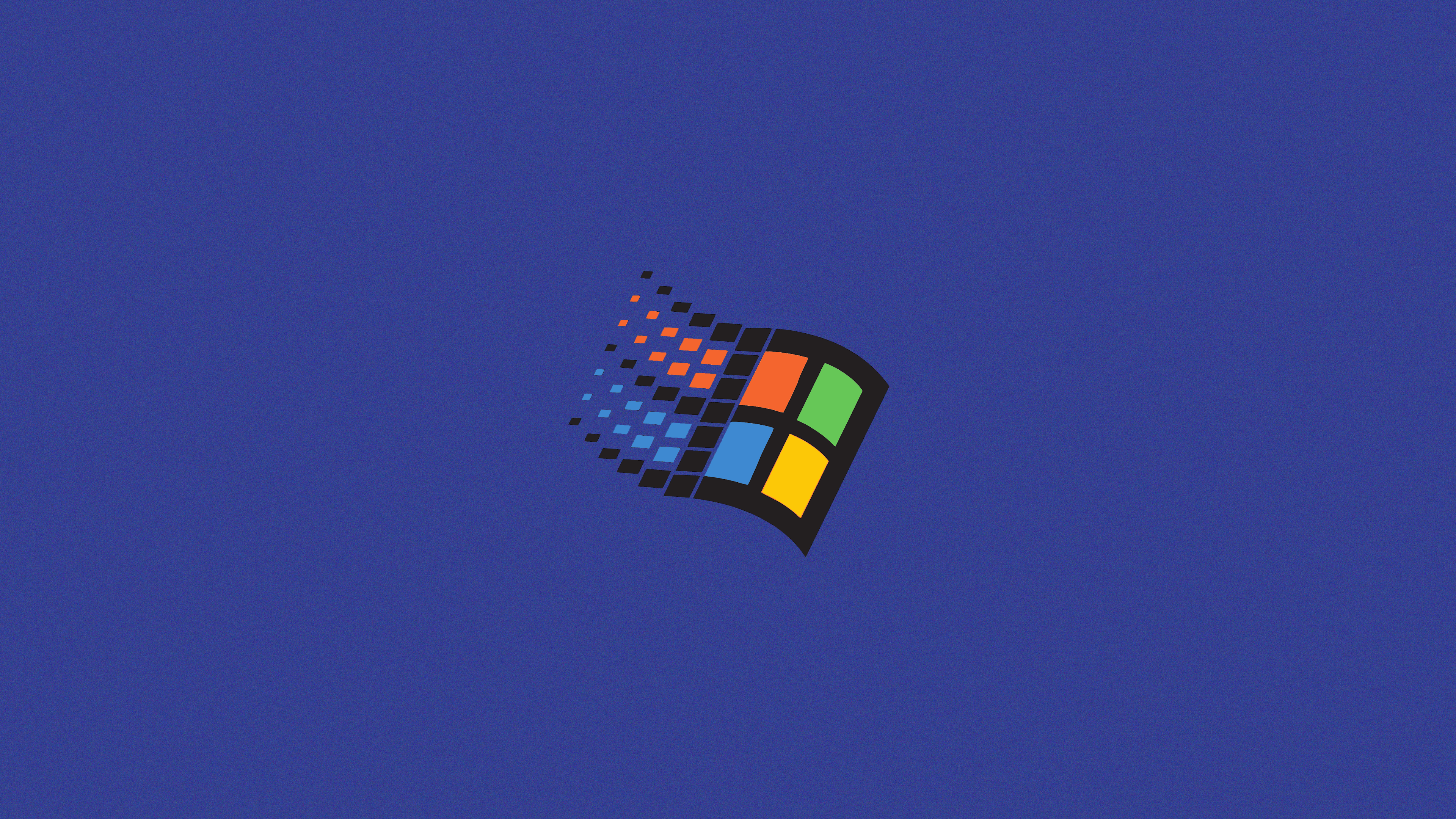 General 3840x2160 simple background Microsoft computer operating system 4K logo Windows 98 Microsoft Windows