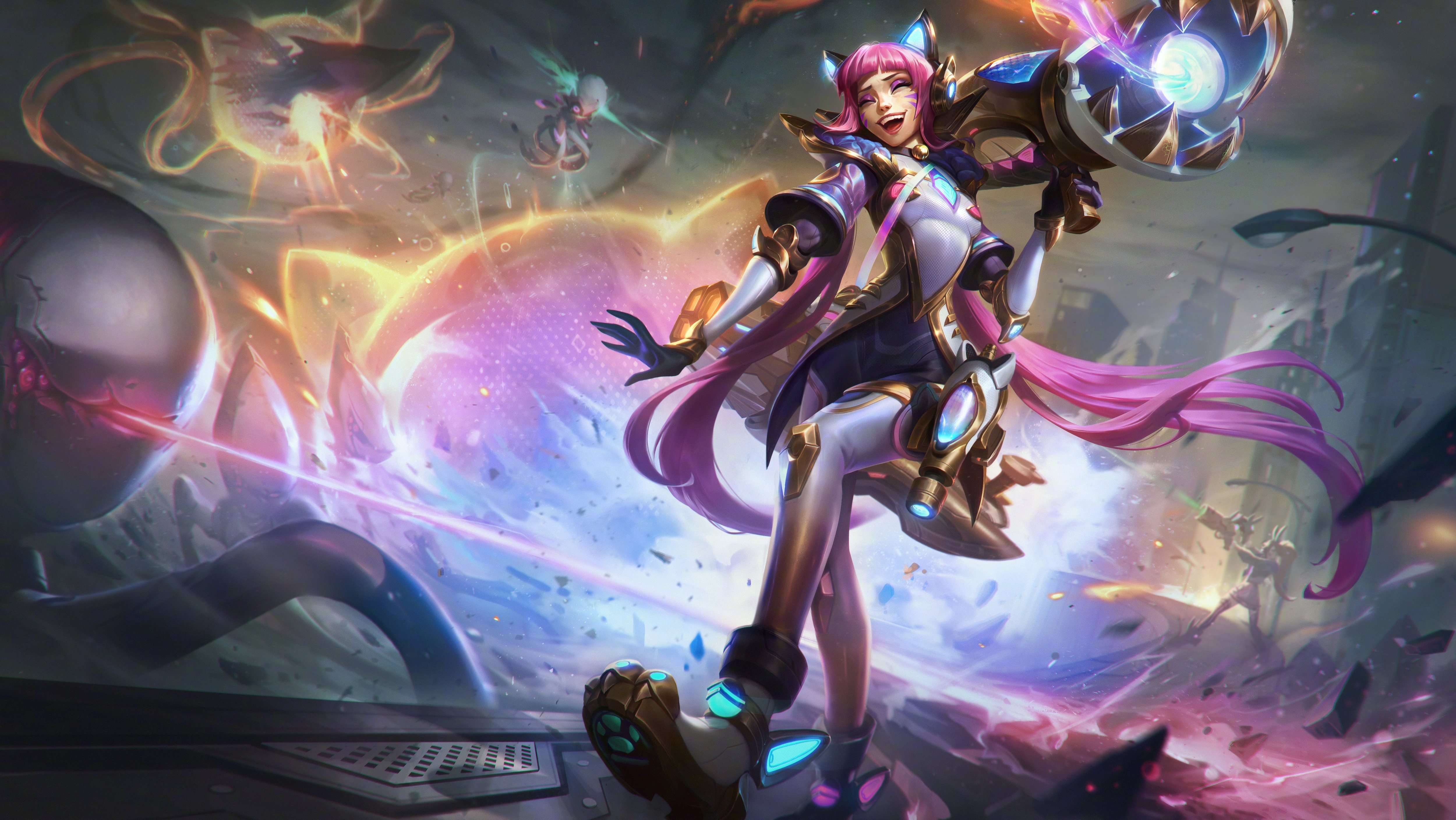 General 5000x2814 League of Legends video game characters video game art video games Jinx (League of Legends) Prestige Edition (League of Legends)