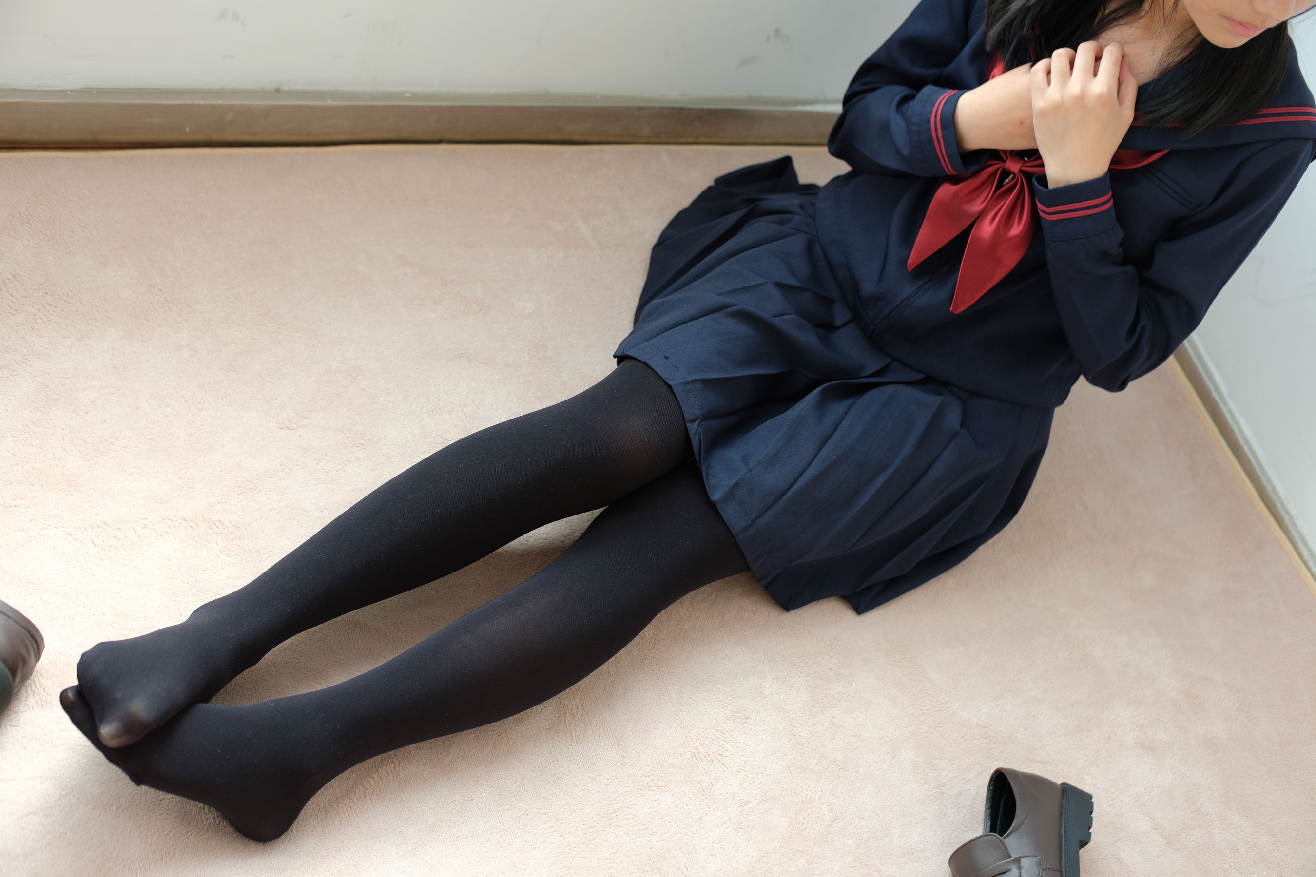 People 2700x1800 pantyhose school uniform Asian women pointed toes
