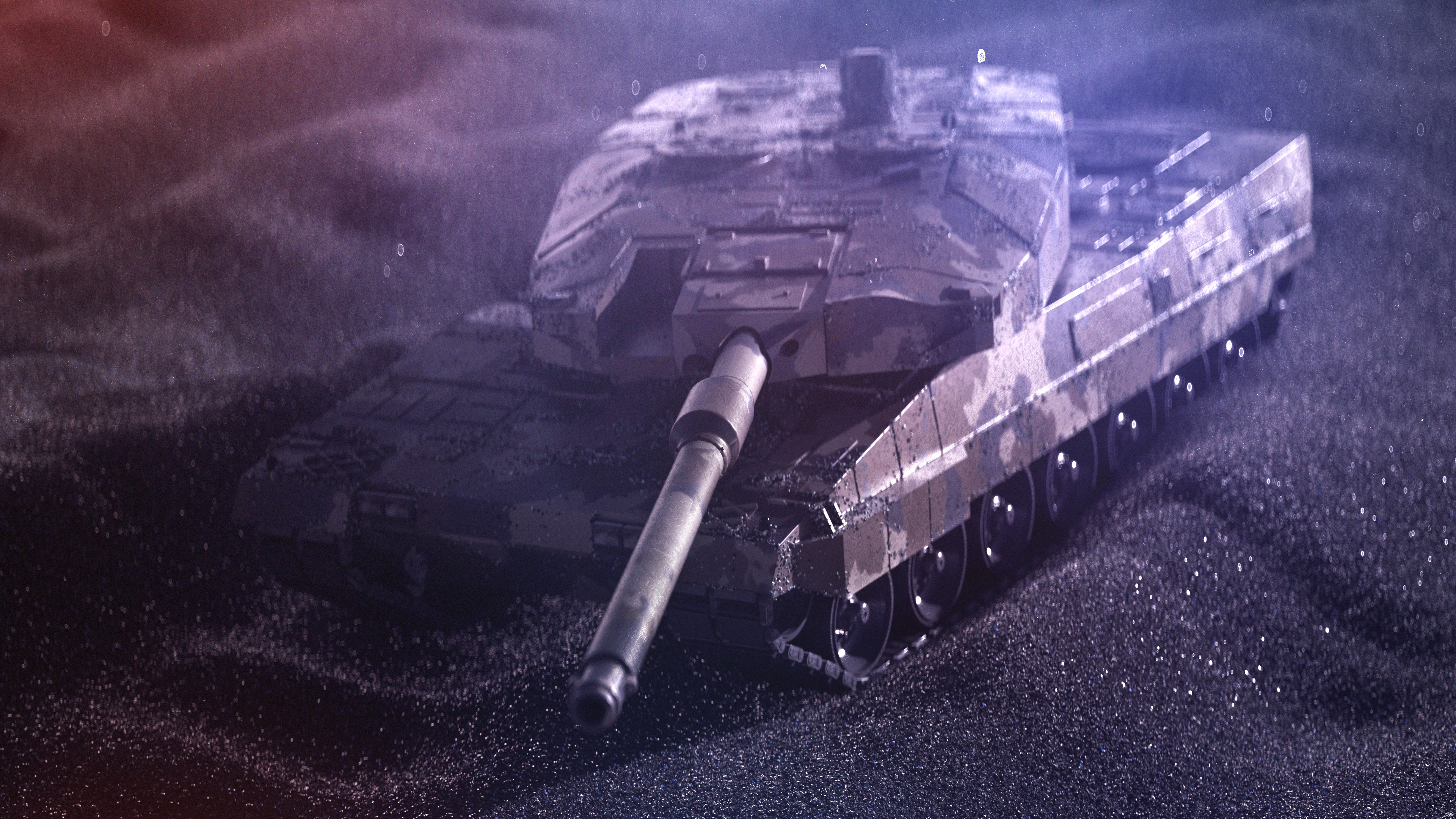 General 3840x2160 Leopard 2 tank NATO military German tanks