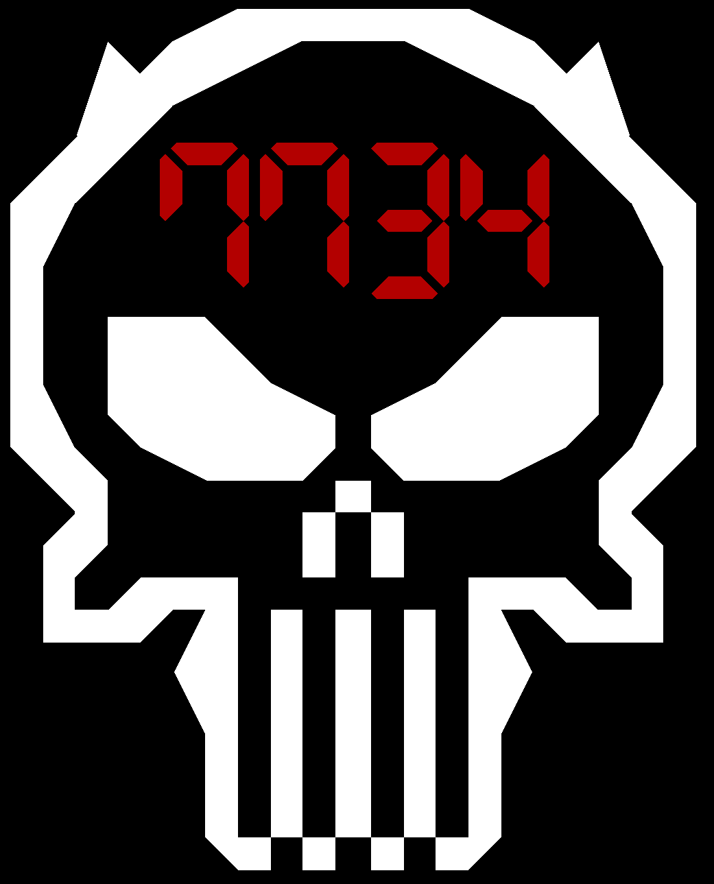 General 1041x1289 skull numbers artwork