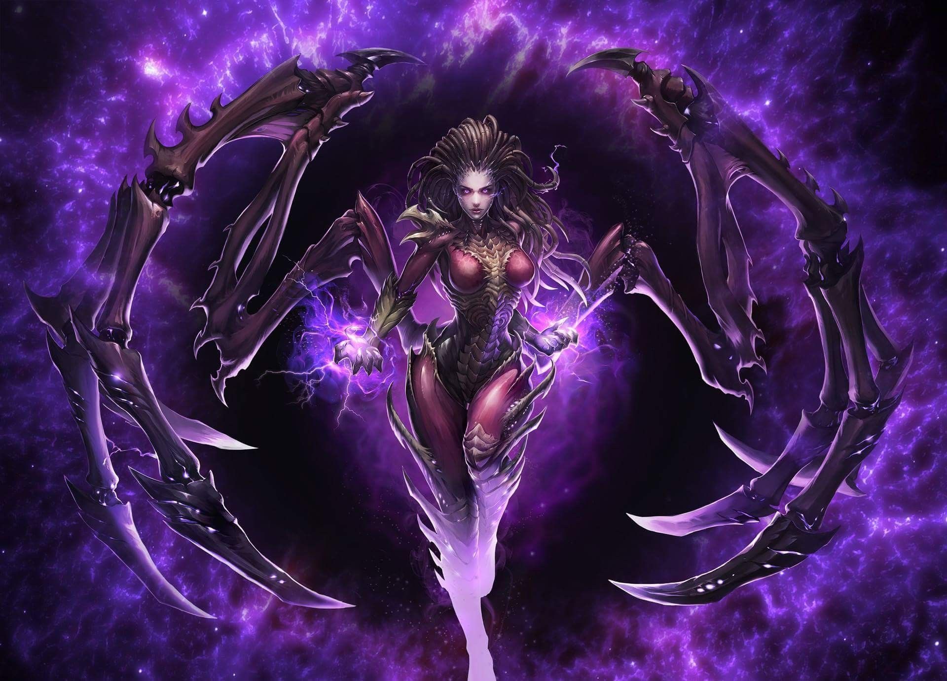 General 1920x1382 StarCraft Starcraft II StarCraft II : Heart Of The Swarm Starcraft II: Legacy of the Void StarCraft II: Wings of Liberty Blizzard Entertainment BlizzCon Sarah Kerrigan