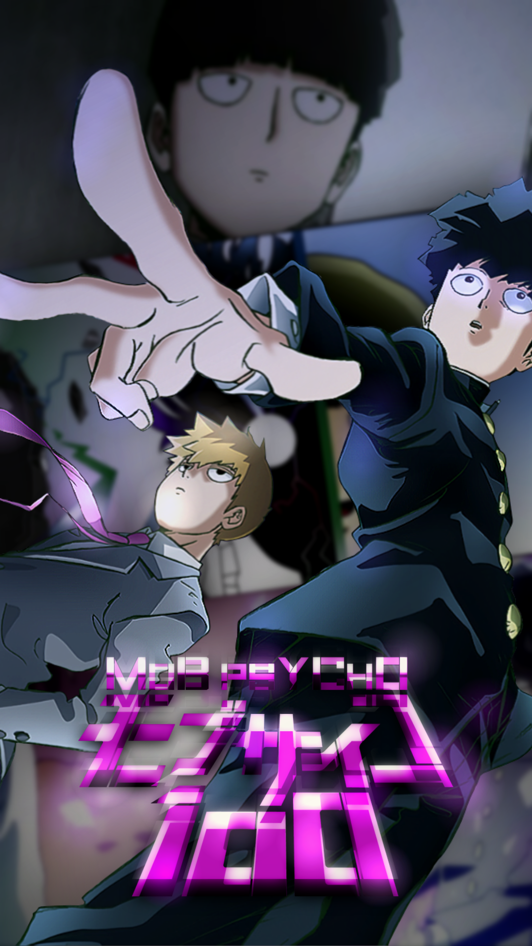 Anime 1080x1920 anime anime boys Mob Psycho 100