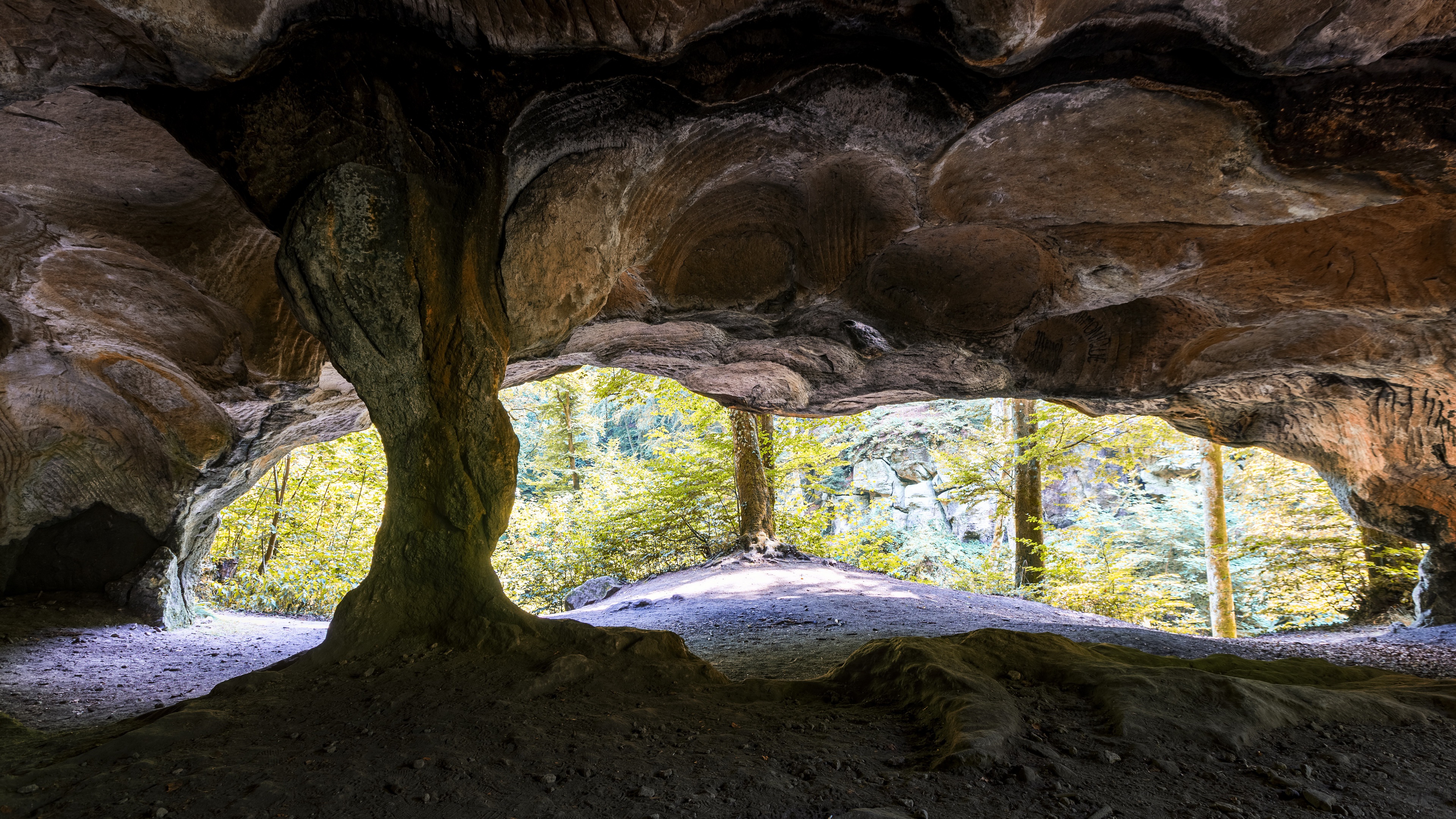 General 3840x2160 nature cave outdoors rocks rock formation