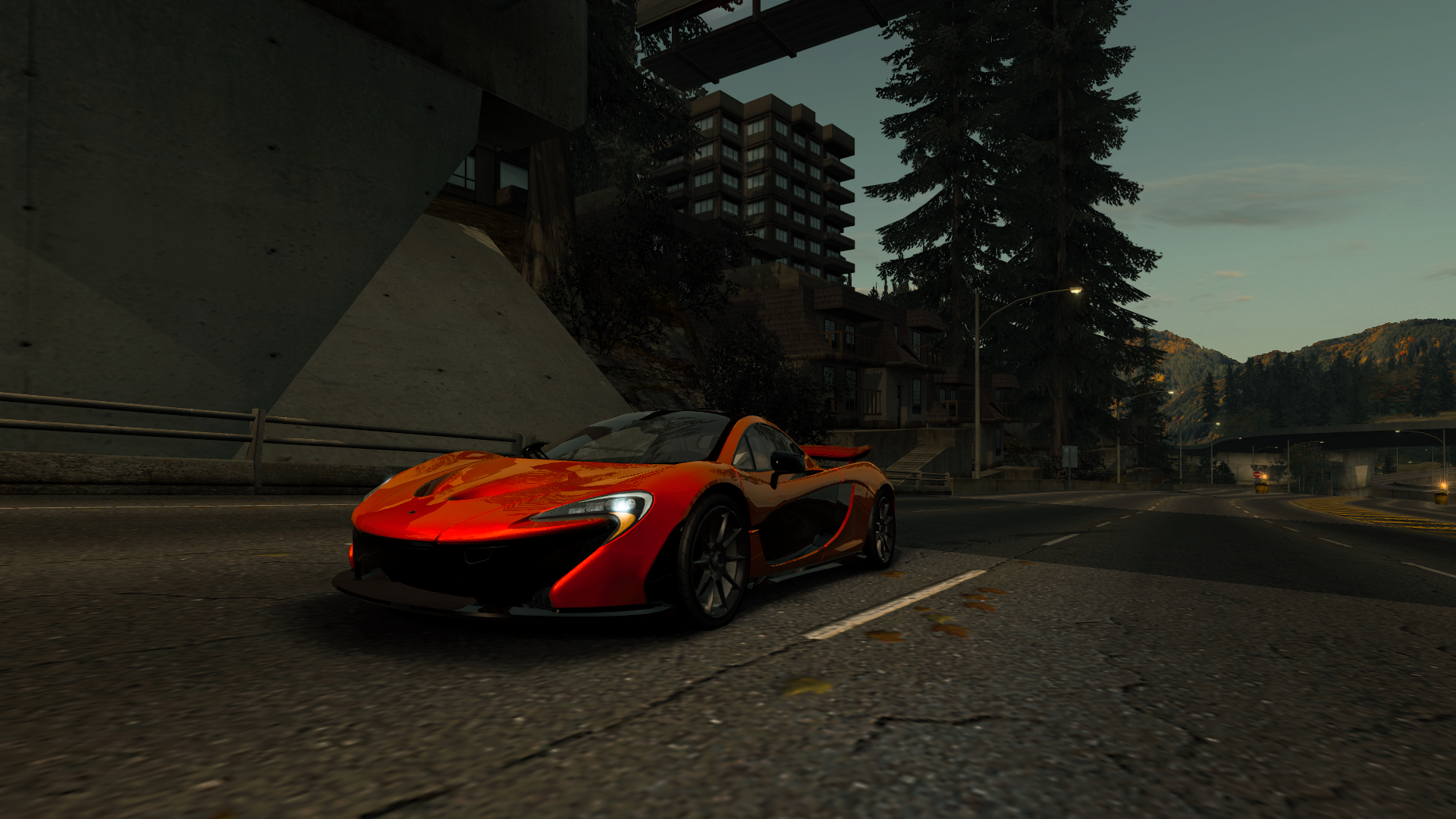 General 1920x1080 Need for Speed: World McLaren P1 supercars video games PC gaming red cars car vehicle screen shot
