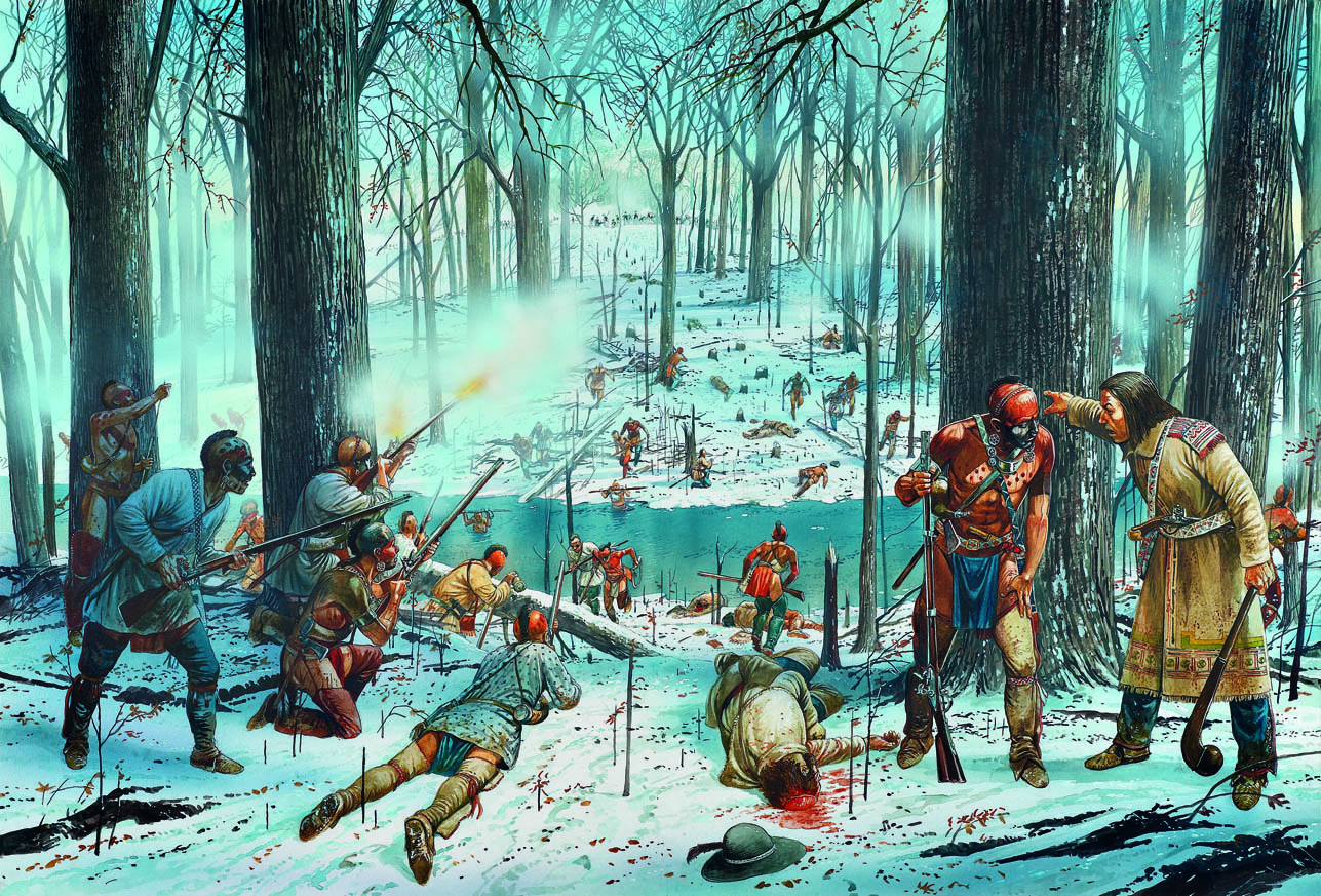 General 1287x873 Battle of A Thousand Slain Native Americans artwork blood