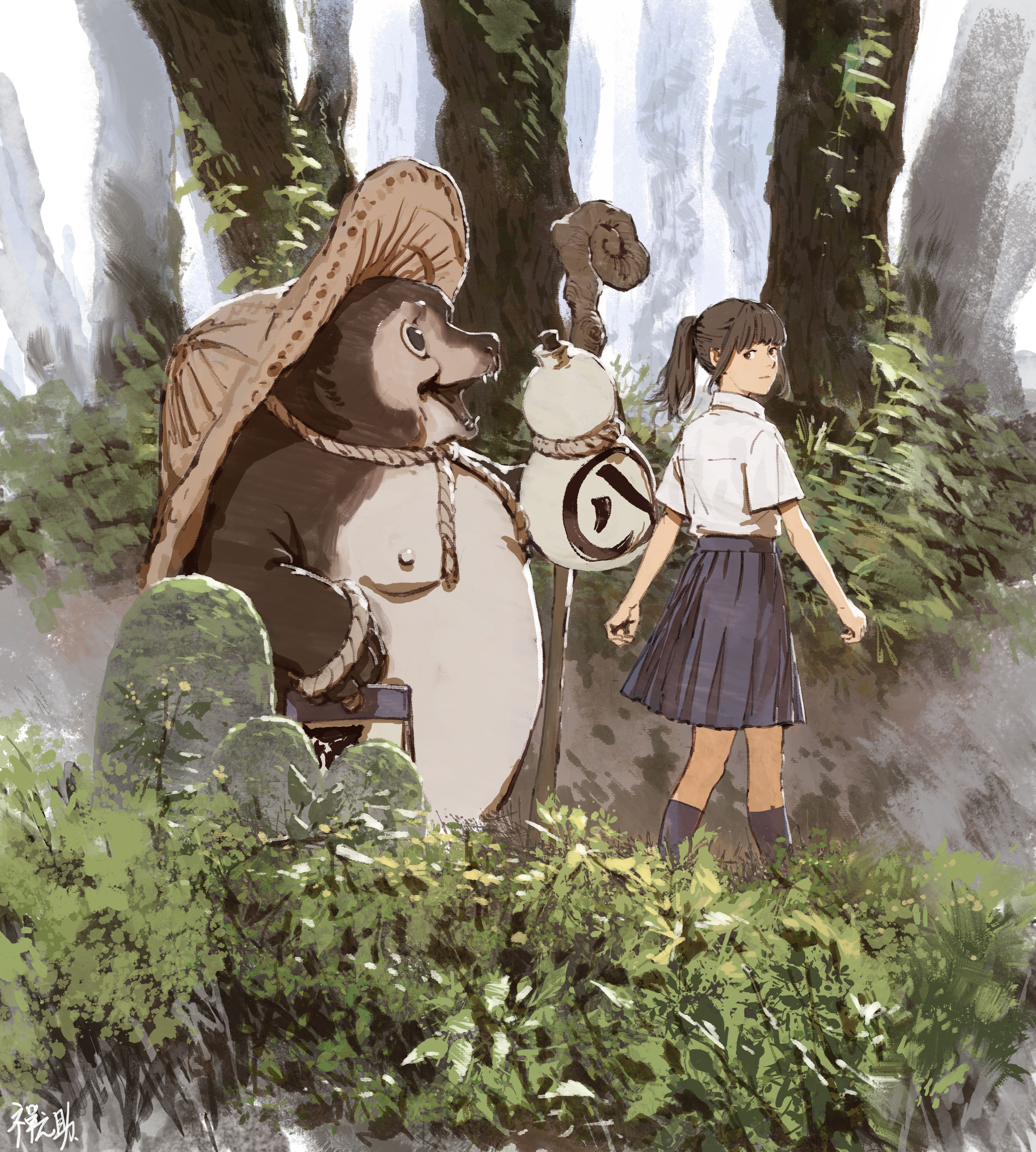 Manly Tanuki - Gugure! Kokkuri-san Episode 4 繰繰れ！コックリさん Anime Review -  YouTube
