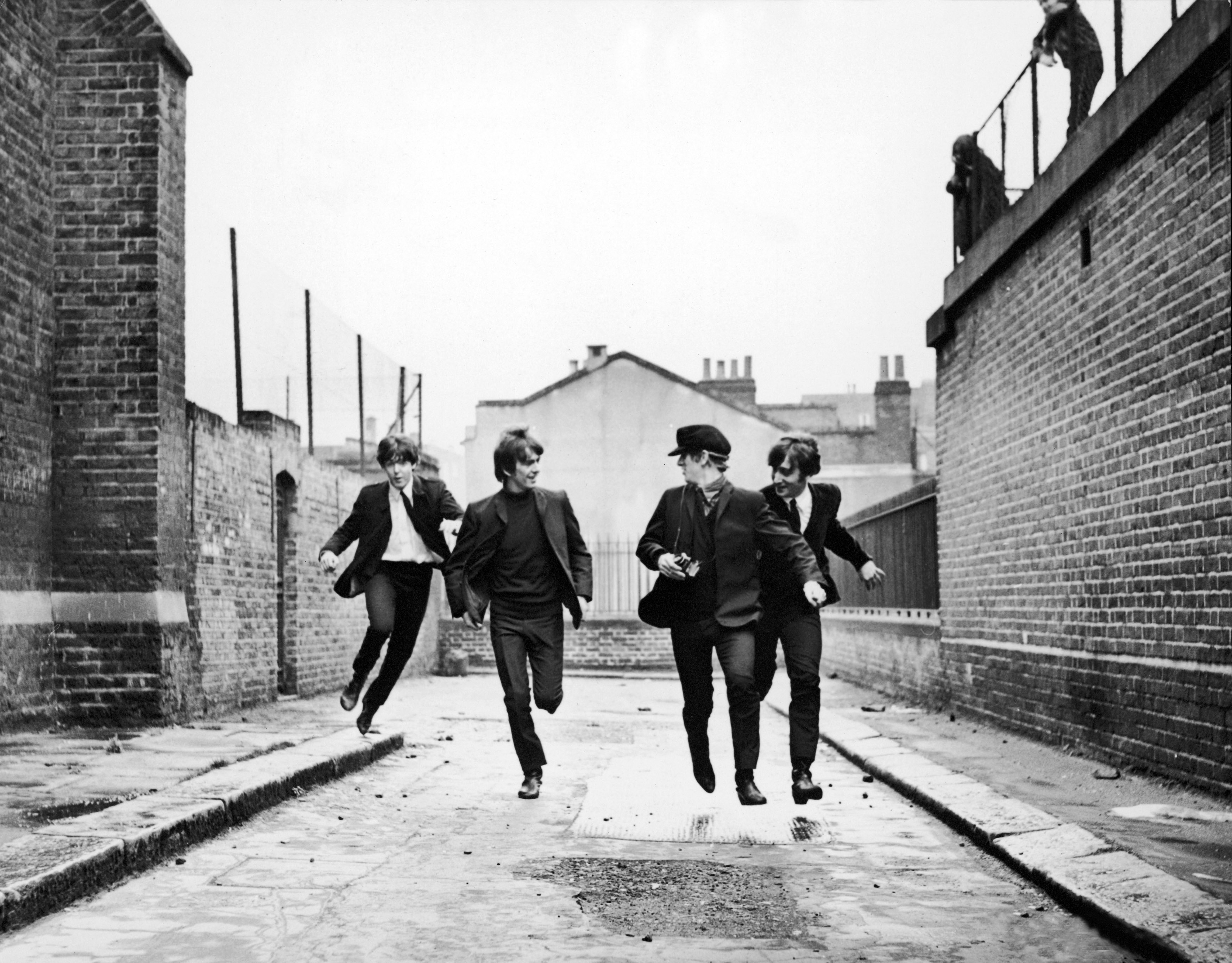 People 3500x2738 The Beatles John Lennon George Harrison Ringo Starr Paul McCartney men