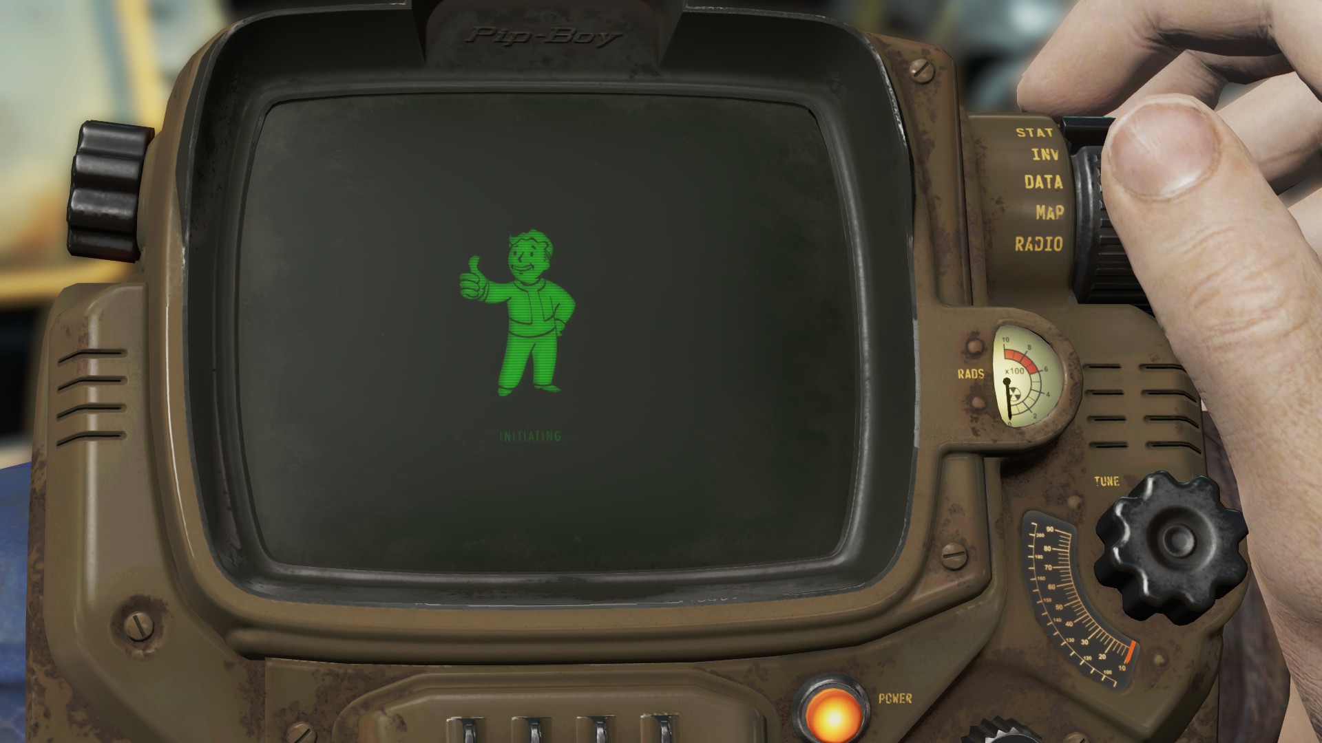 General 1920x1080 Pip-Boy Fallout 4 screen shot CGI