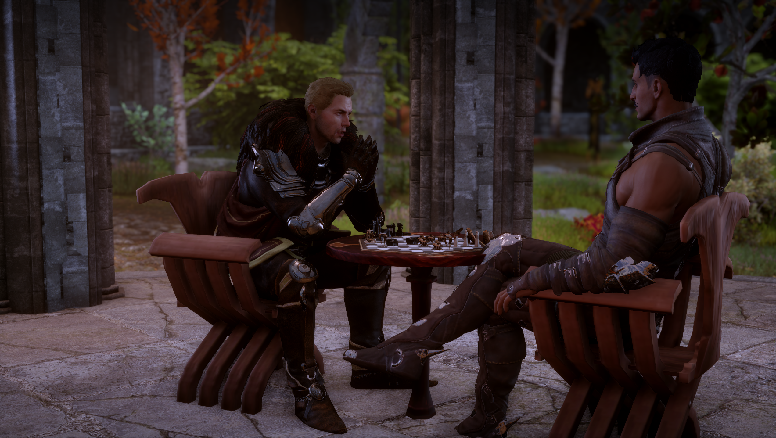General 2544x1436 Dragon Age: Inquisition Dragon Age Cullen Rutherford Dorian Pavus PC gaming video games