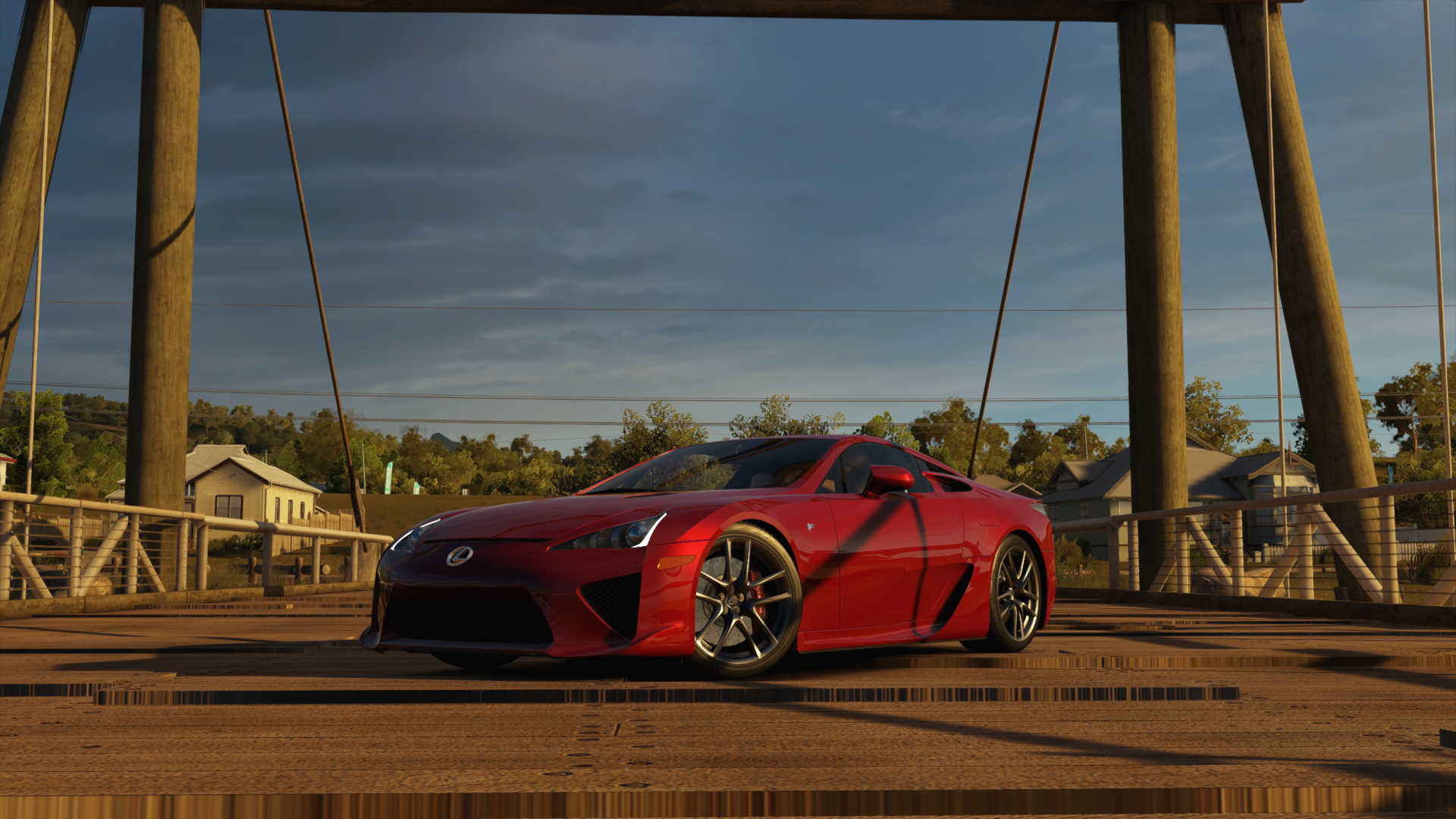 General 1920x1080 Forza Horizon 3 Lexus LFA video games screen shot red cars car vehicle Lexus