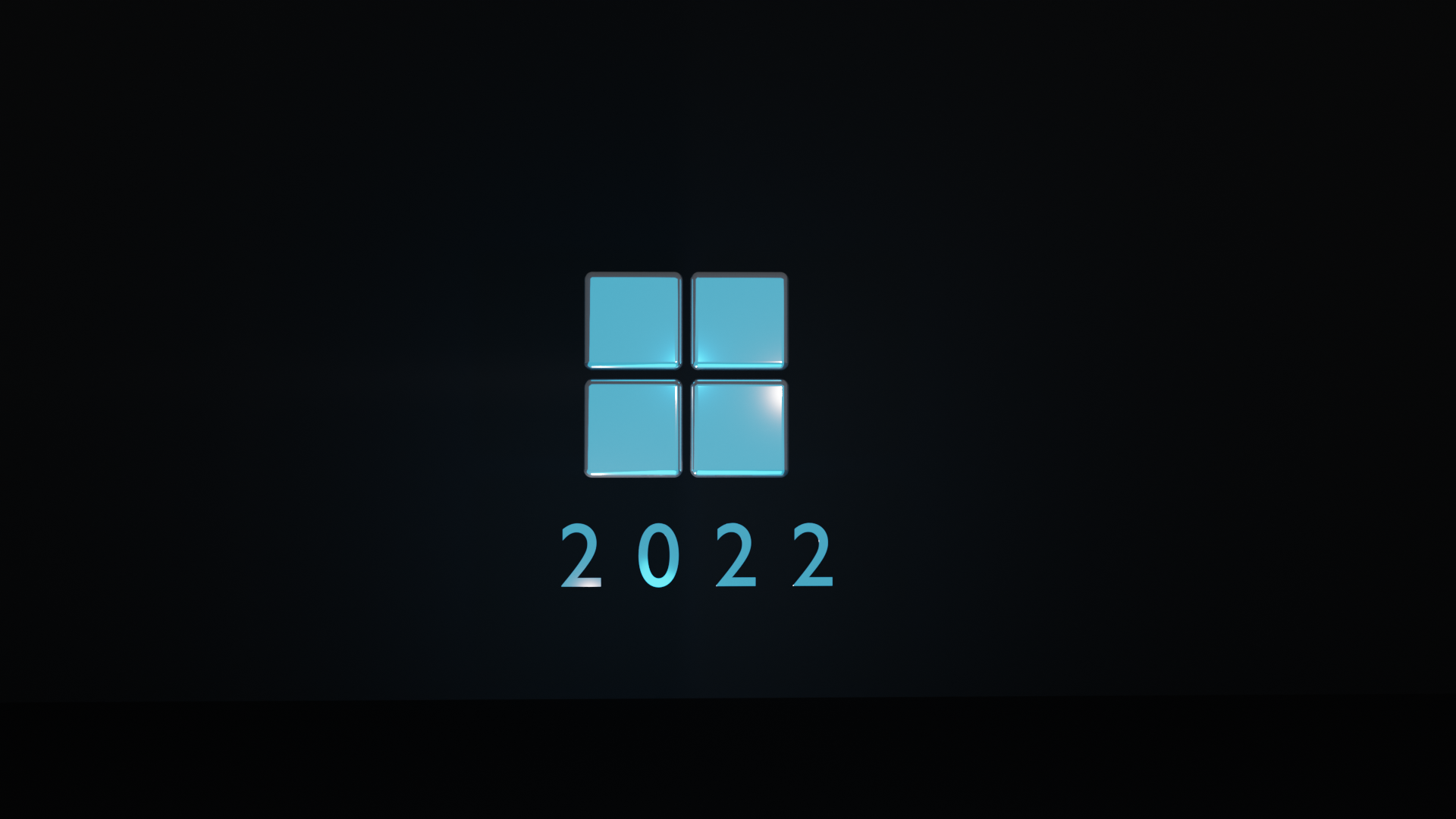 General 1920x1080 2022 (year) New Year operating system digital art Windows 11 logo simple background