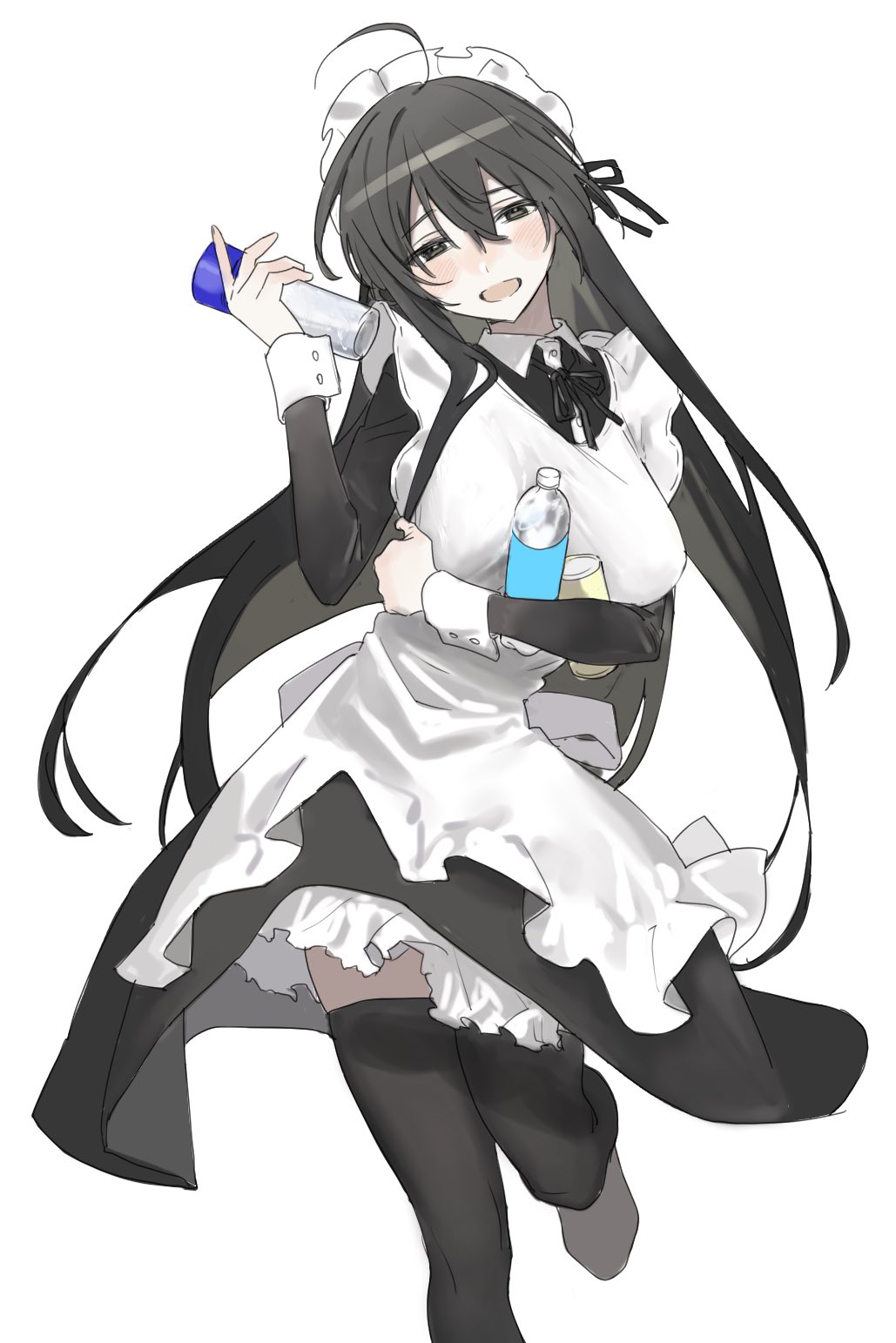 Anime 1029x1543 anime anime girls original characters solo artwork digital art fan art maid maid outfit