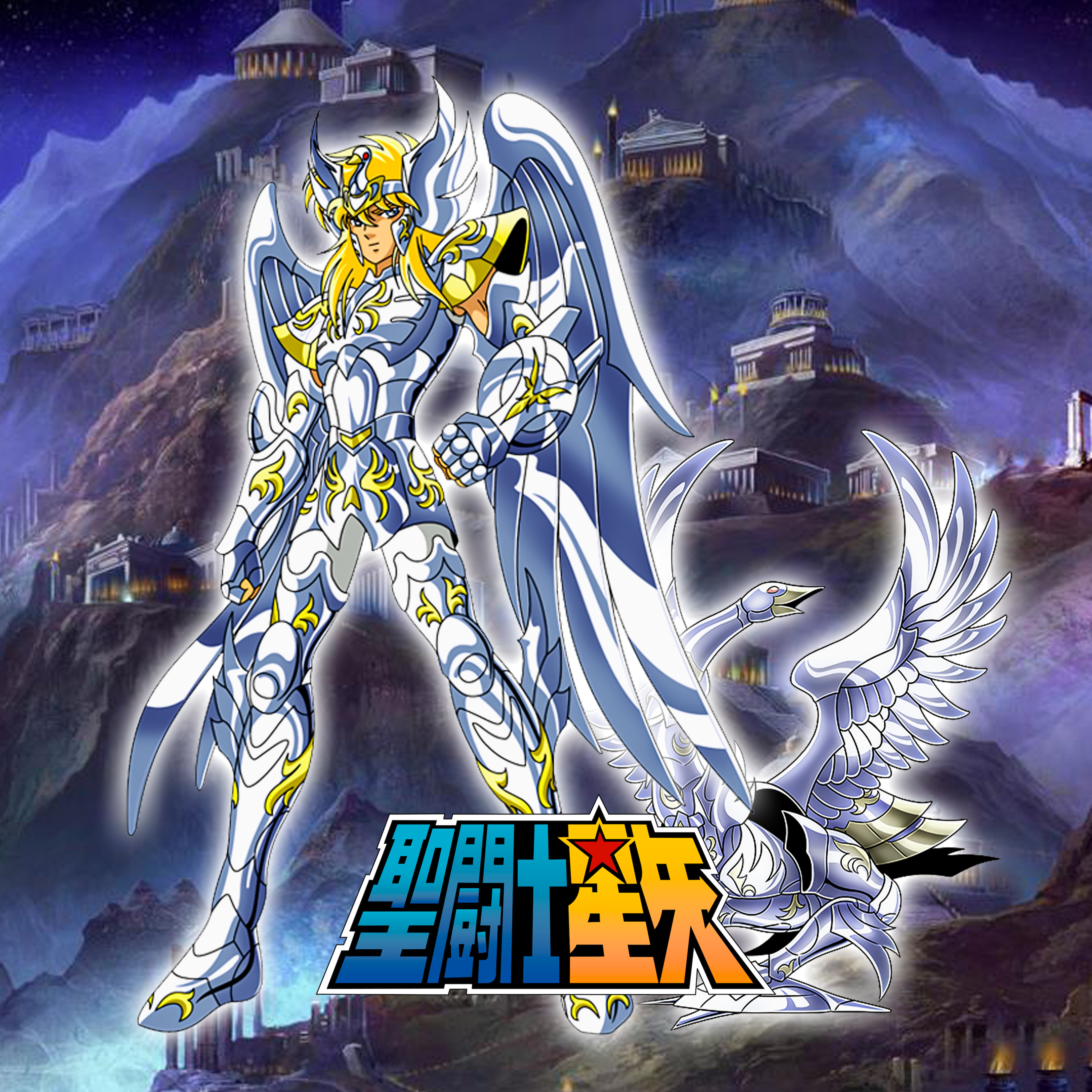 Anime 4920x4920 Saint Seiya Saint Seiya: Legend of Sanctuary Hyoga anime boys armor