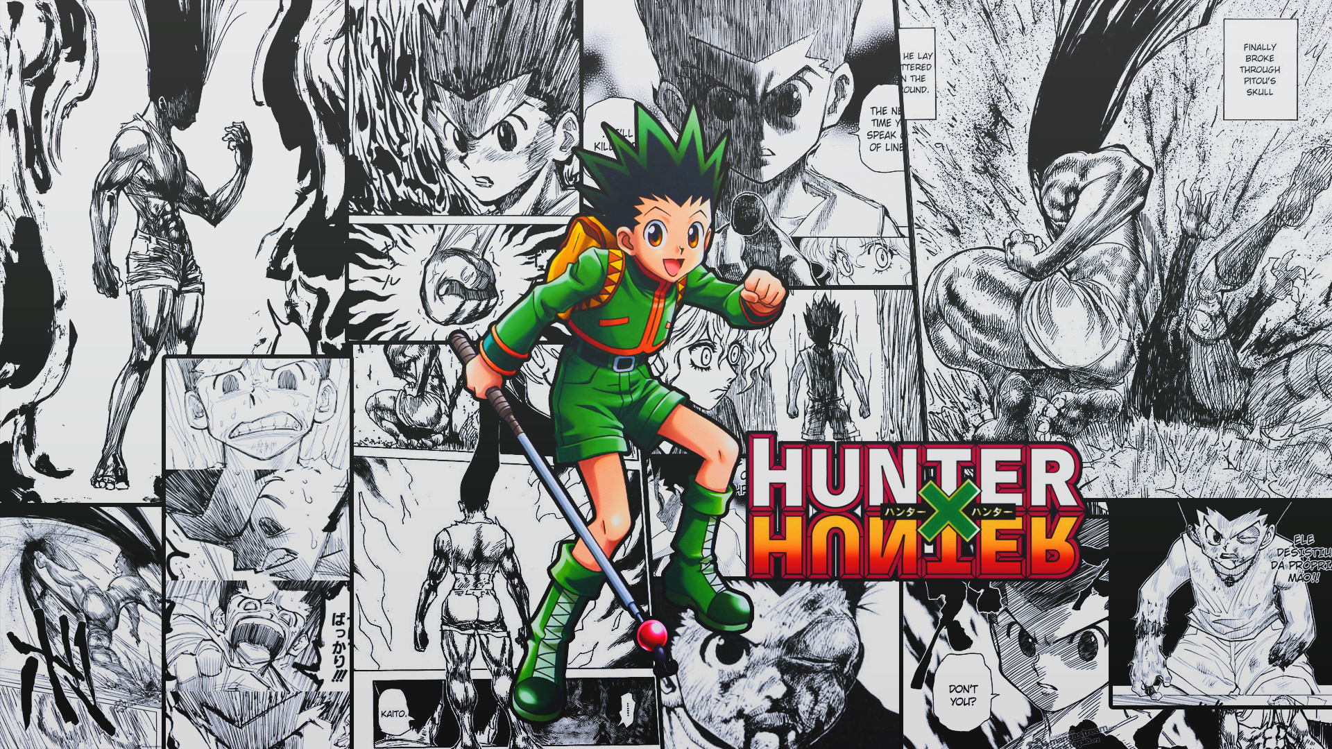 Anime 1920x1080 Hunter x Hunter anime Gon Freecss