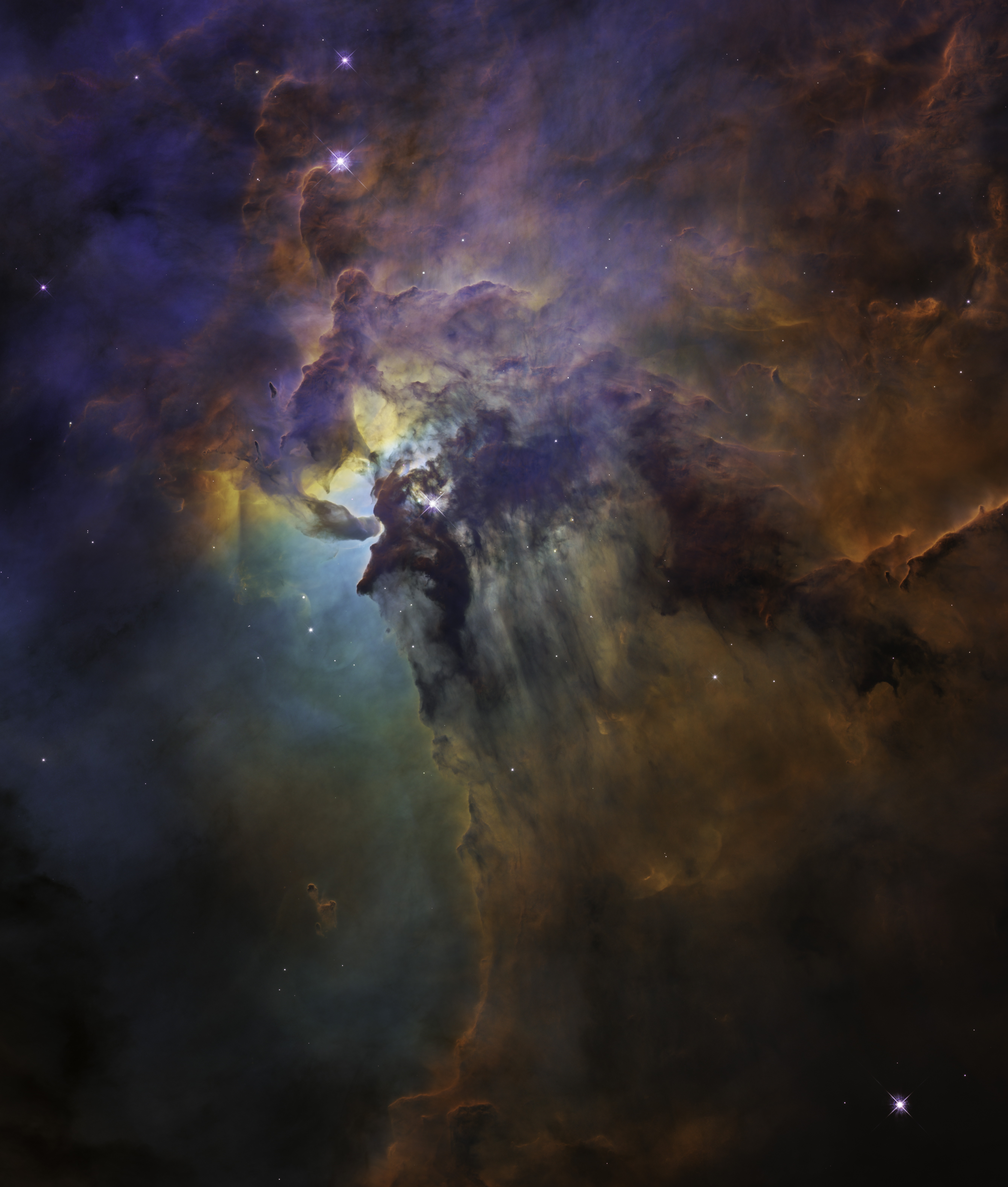 General 5353x6300 space Hubble nebula Deep Space astronomy space art digital art NASA Hubble Deep Field
