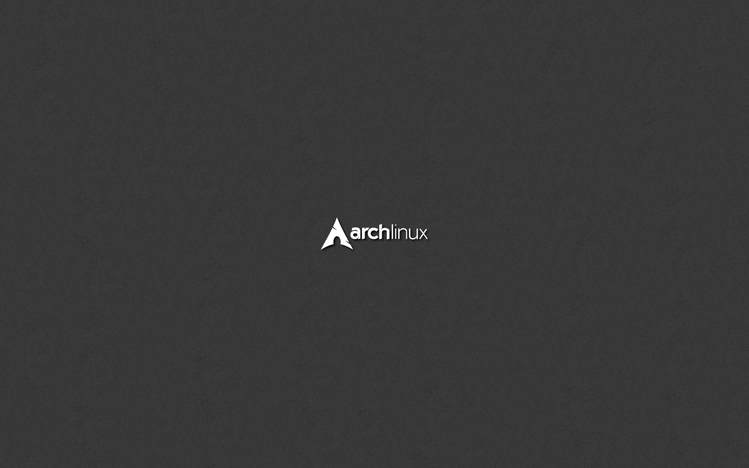 General 2560x1600 Arch Linux gray minimalism operating system
