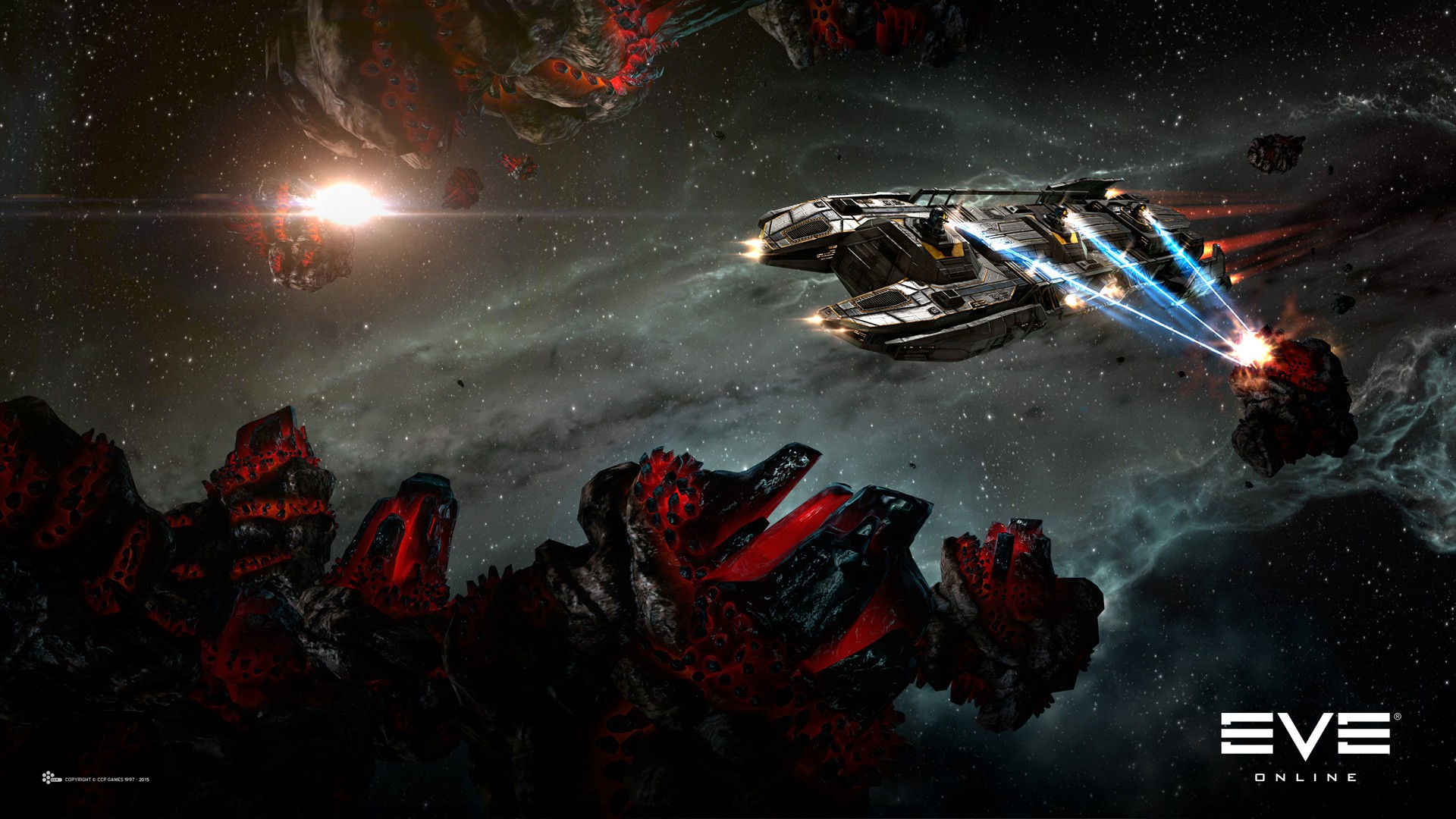 General 1920x1080 EVE Online PC gaming science fiction spaceship