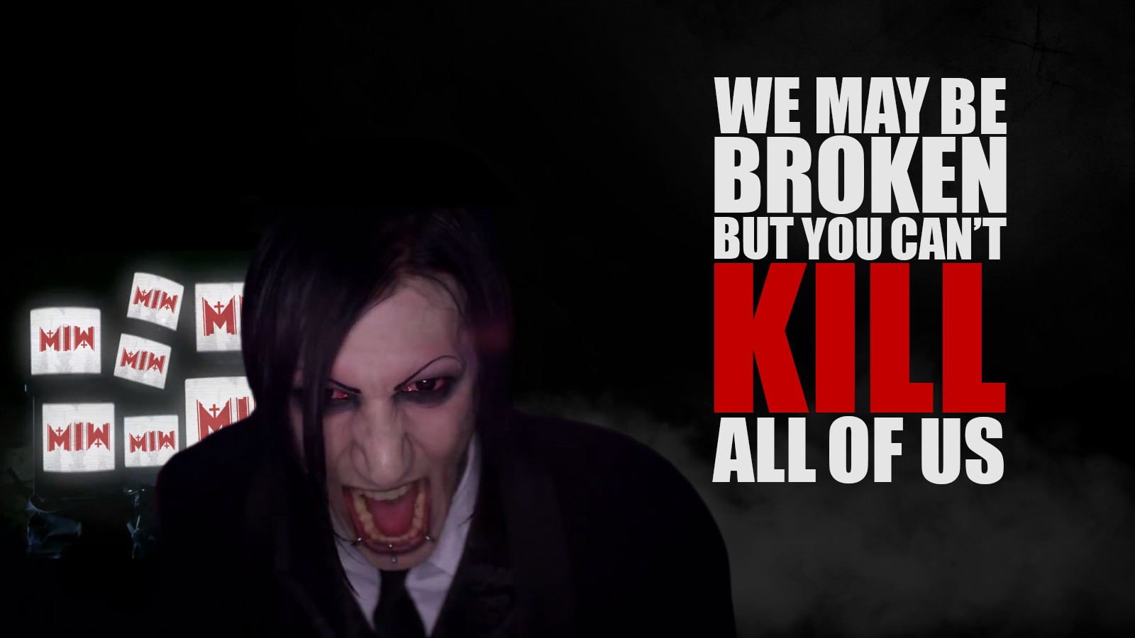 People 1600x900 Motionless In White metalcore music band