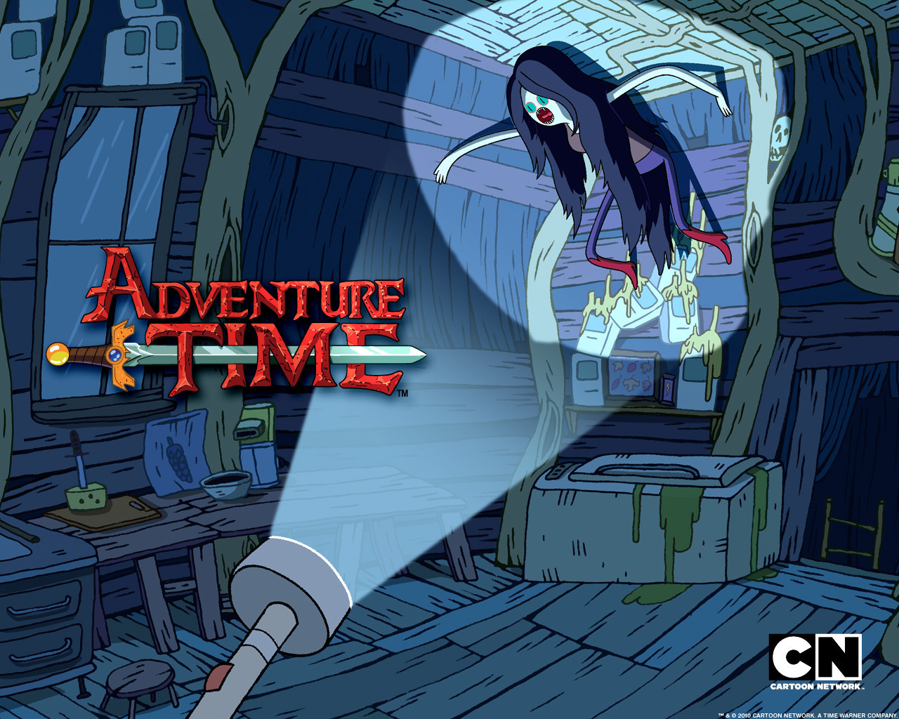 General 1280x1024 cartoon Adventure Time Marceline the vampire queen digital art