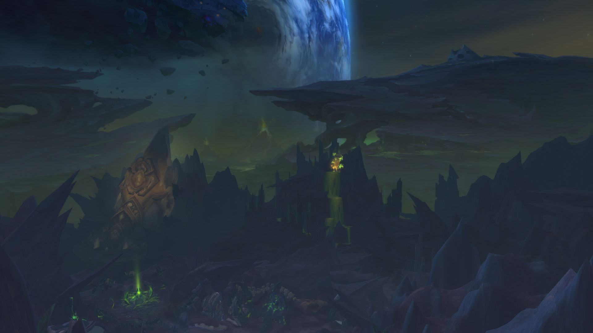 General 1920x1080 World of Warcraft: Legion Argus and Azeroth in 7.3 video games