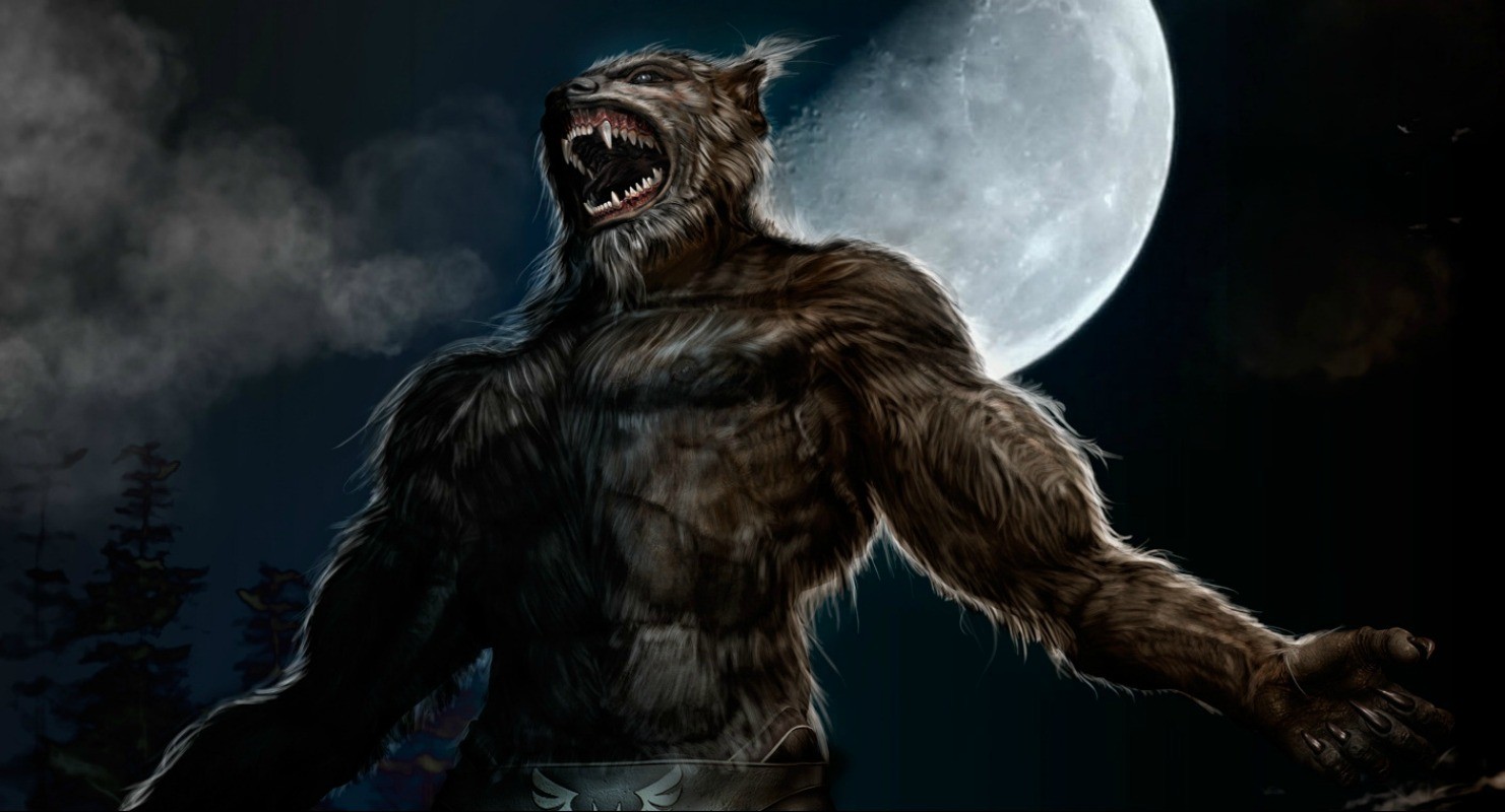 General 1481x800 werewolves creature horror Moon fantasy art