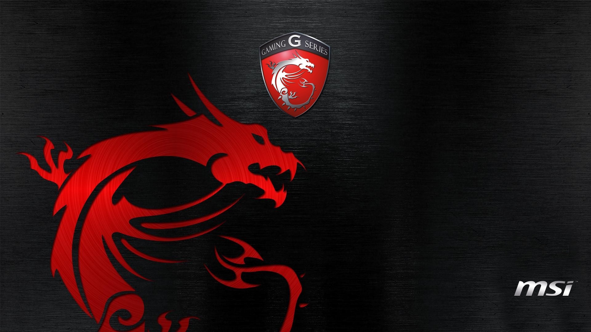General 1920x1080 MSI gaming series dragon red hardware logo digital art watermarked
