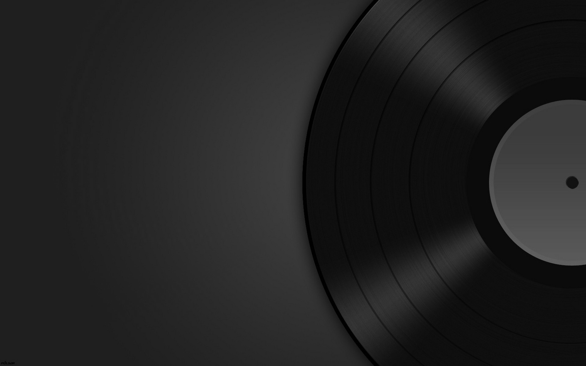 General 1920x1200 music vinyl simple background minimalism black