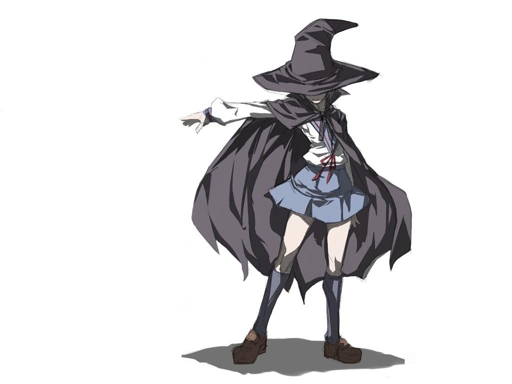 Anime 1024x768 anime The Melancholy of Haruhi Suzumiya anime girls witch hat