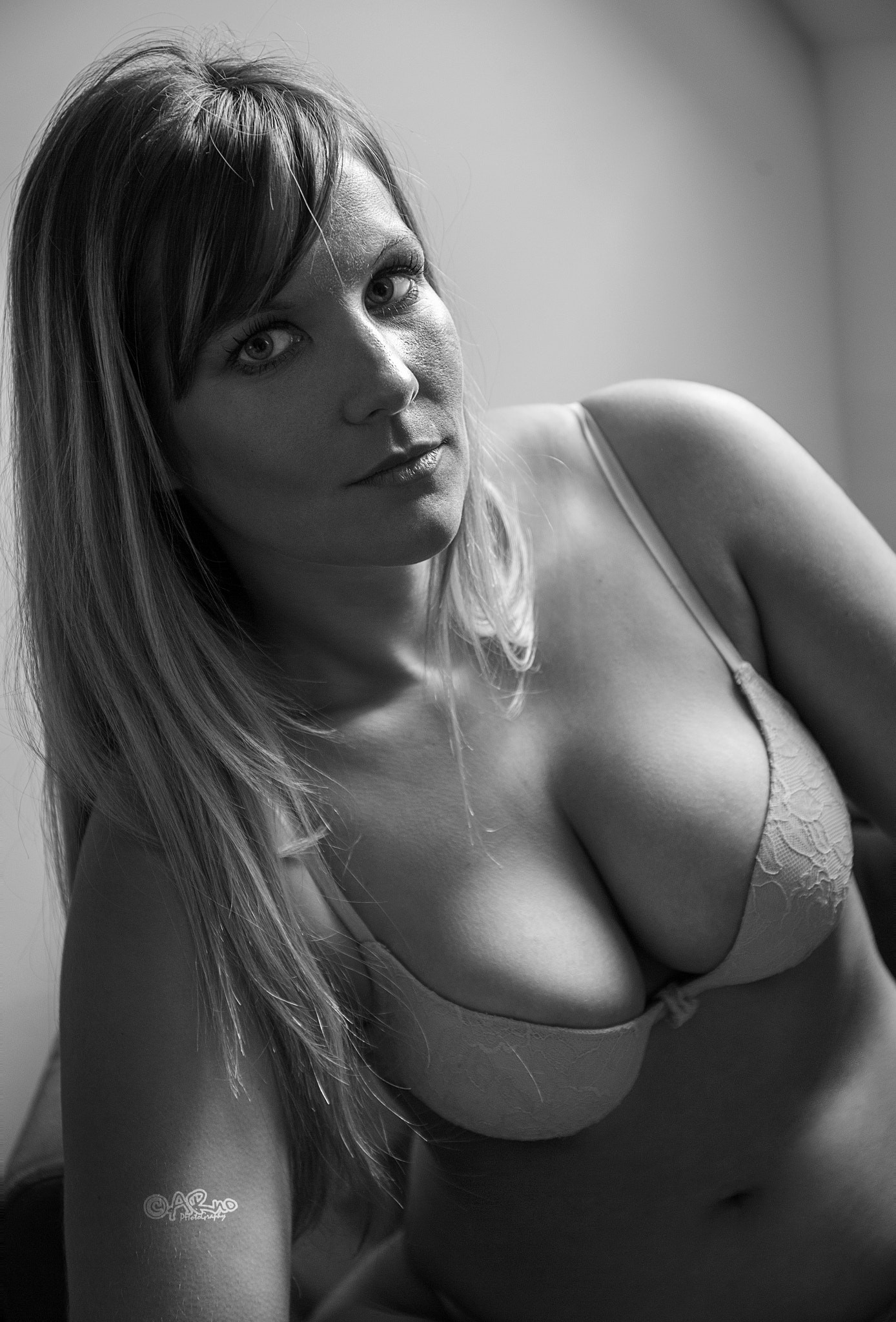 People 1388x2048 ARno Cataneo women boobs bra cleavage monochrome 500px portrait display watermarked
