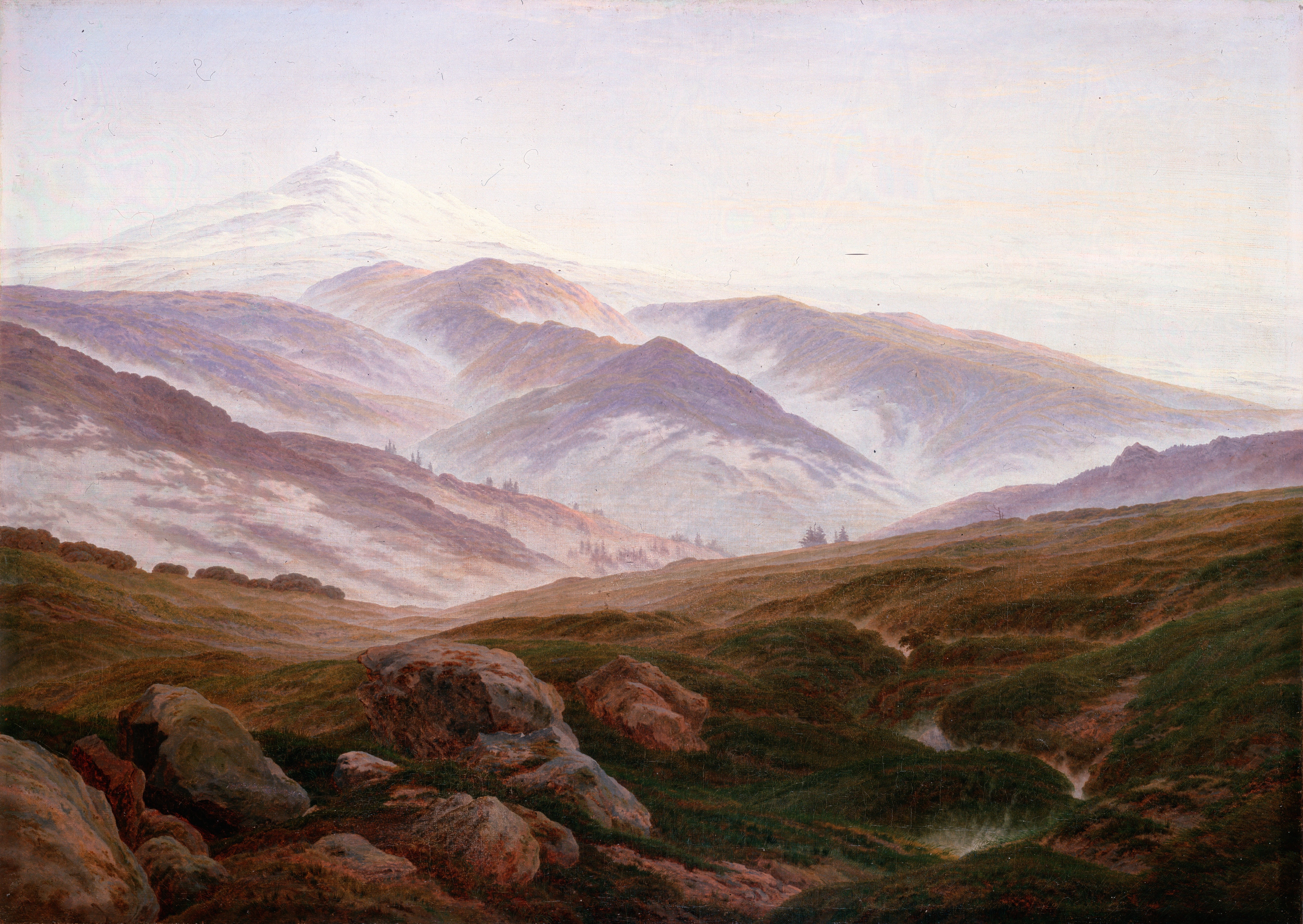 General 5280x3744 landscape painting Caspar David  Friedrich