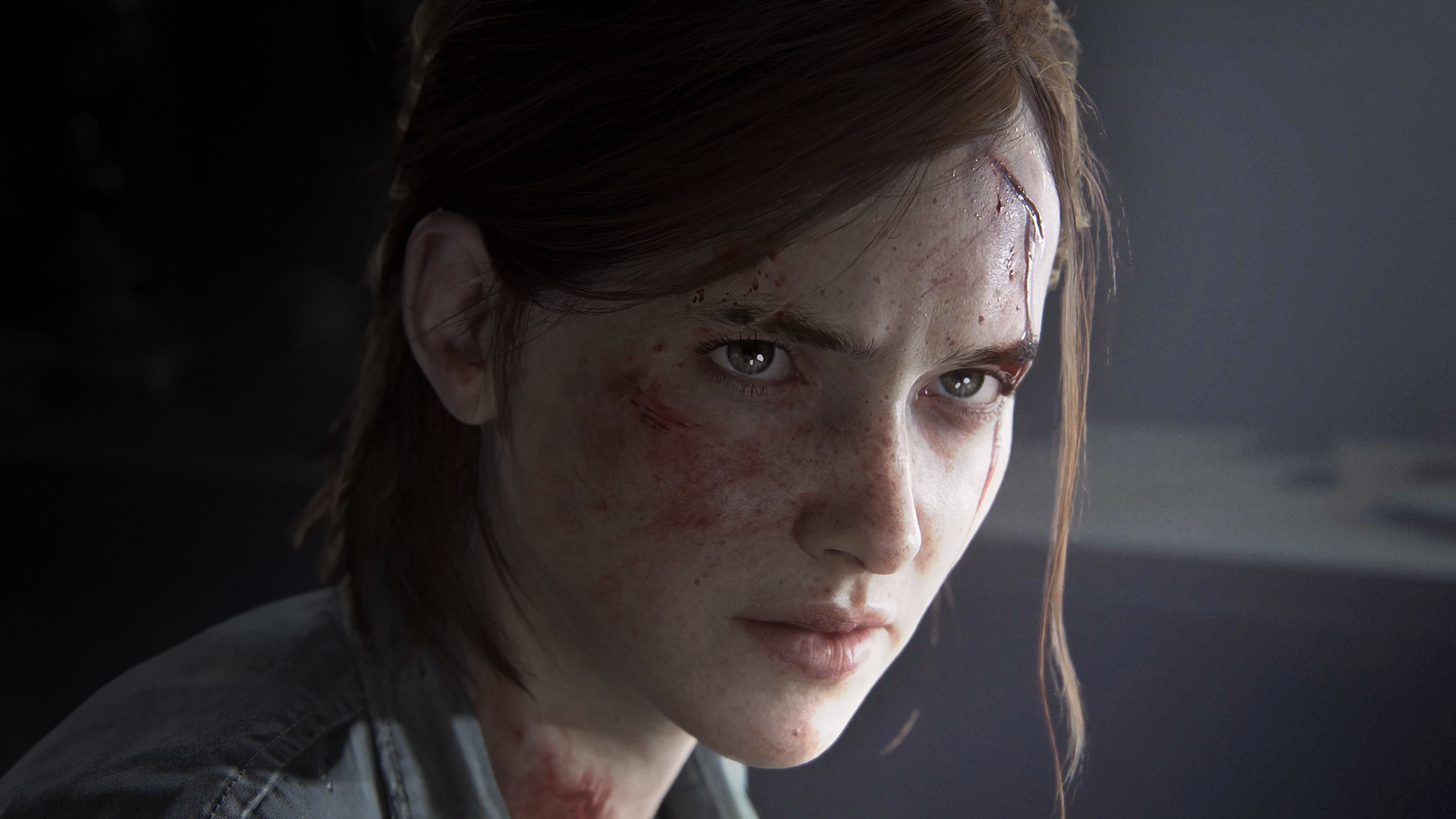 General 1920x1080 The Last of Us 2 video games face blood Ellie Williams closeup wounds video game girls video game characters