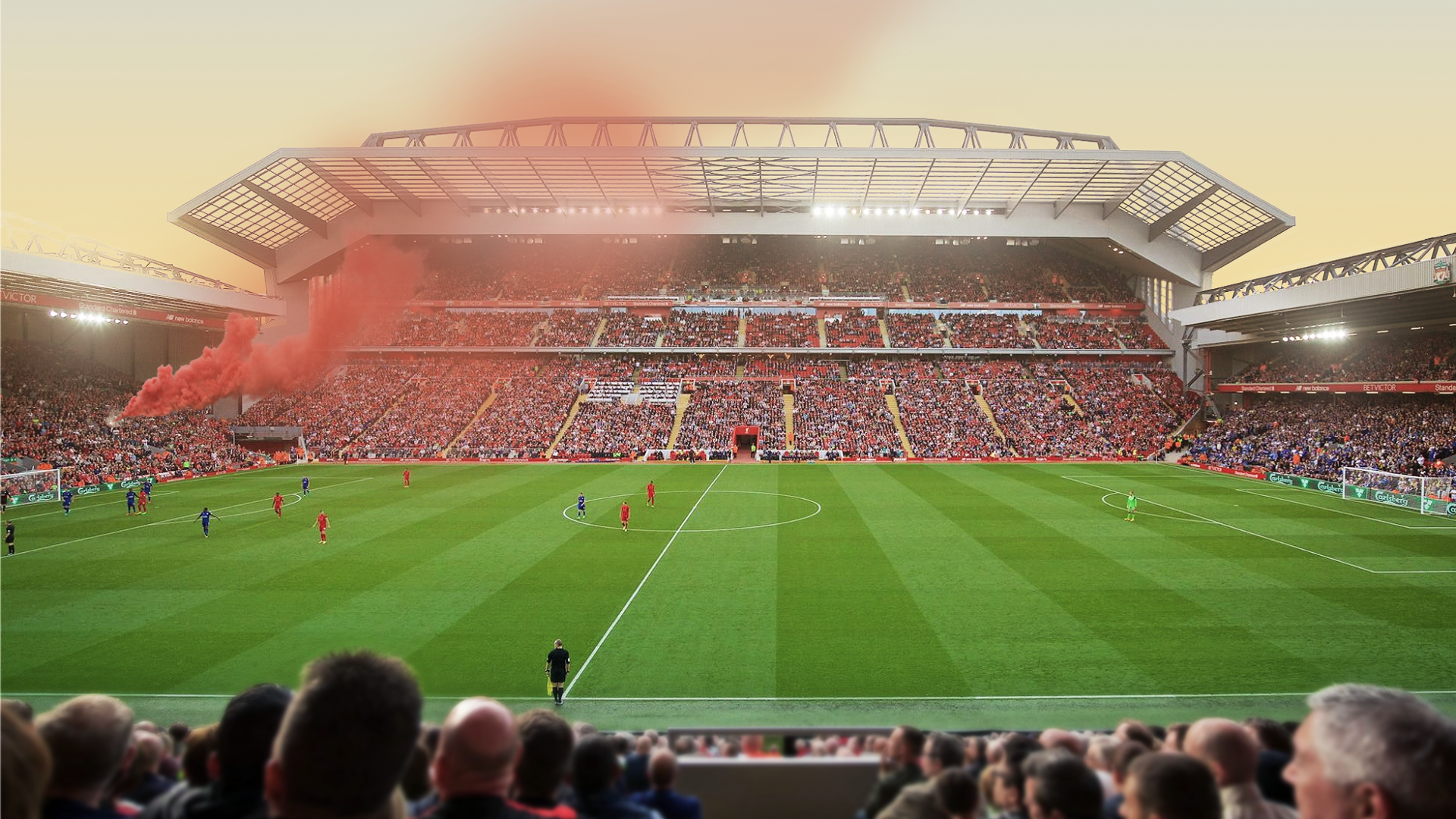 General 1920x1080 Anfield Road  Liverpool FC Liverpool stadium soccer Premier League