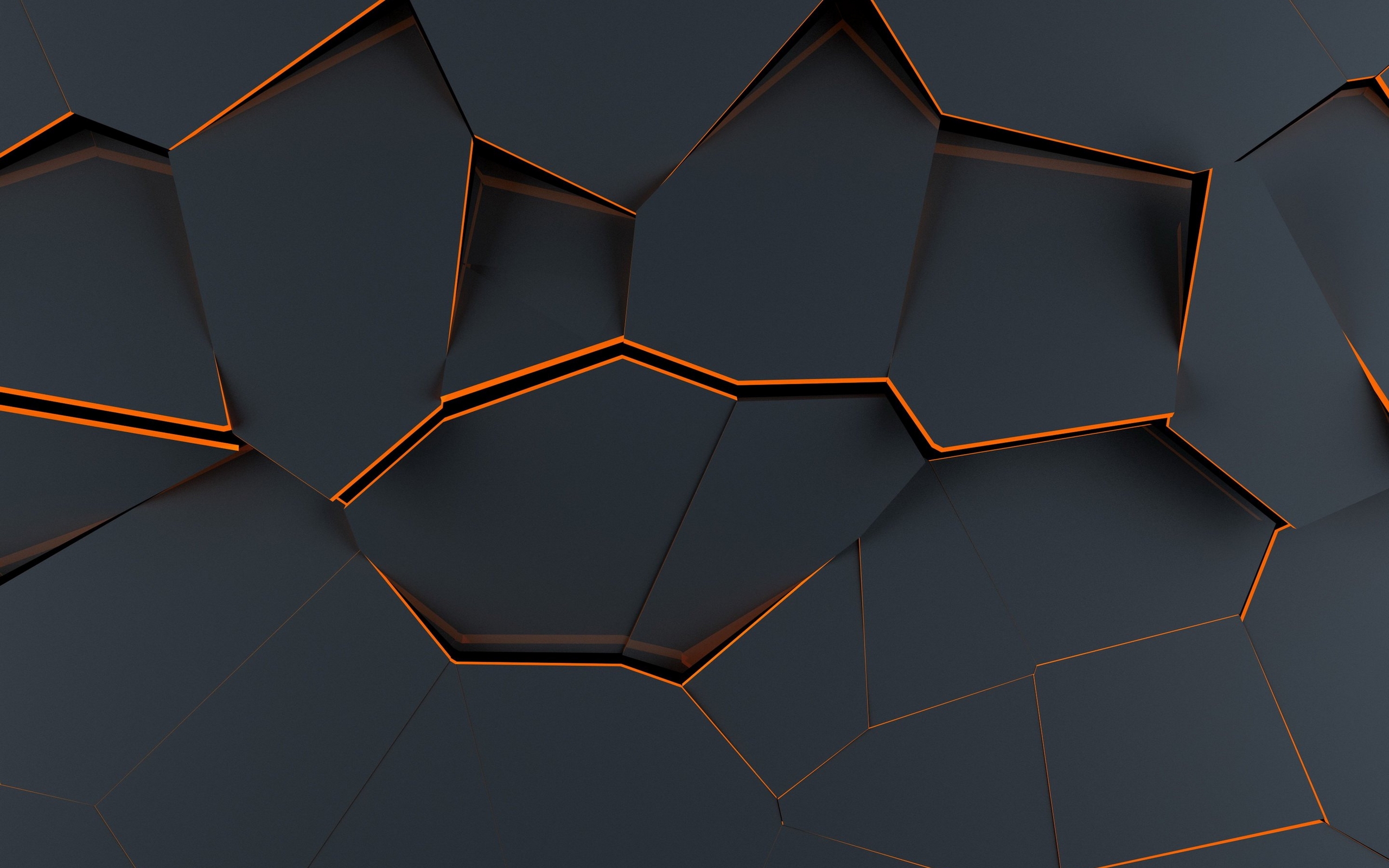 General 2560x1600 polygon art abstract material style digital art