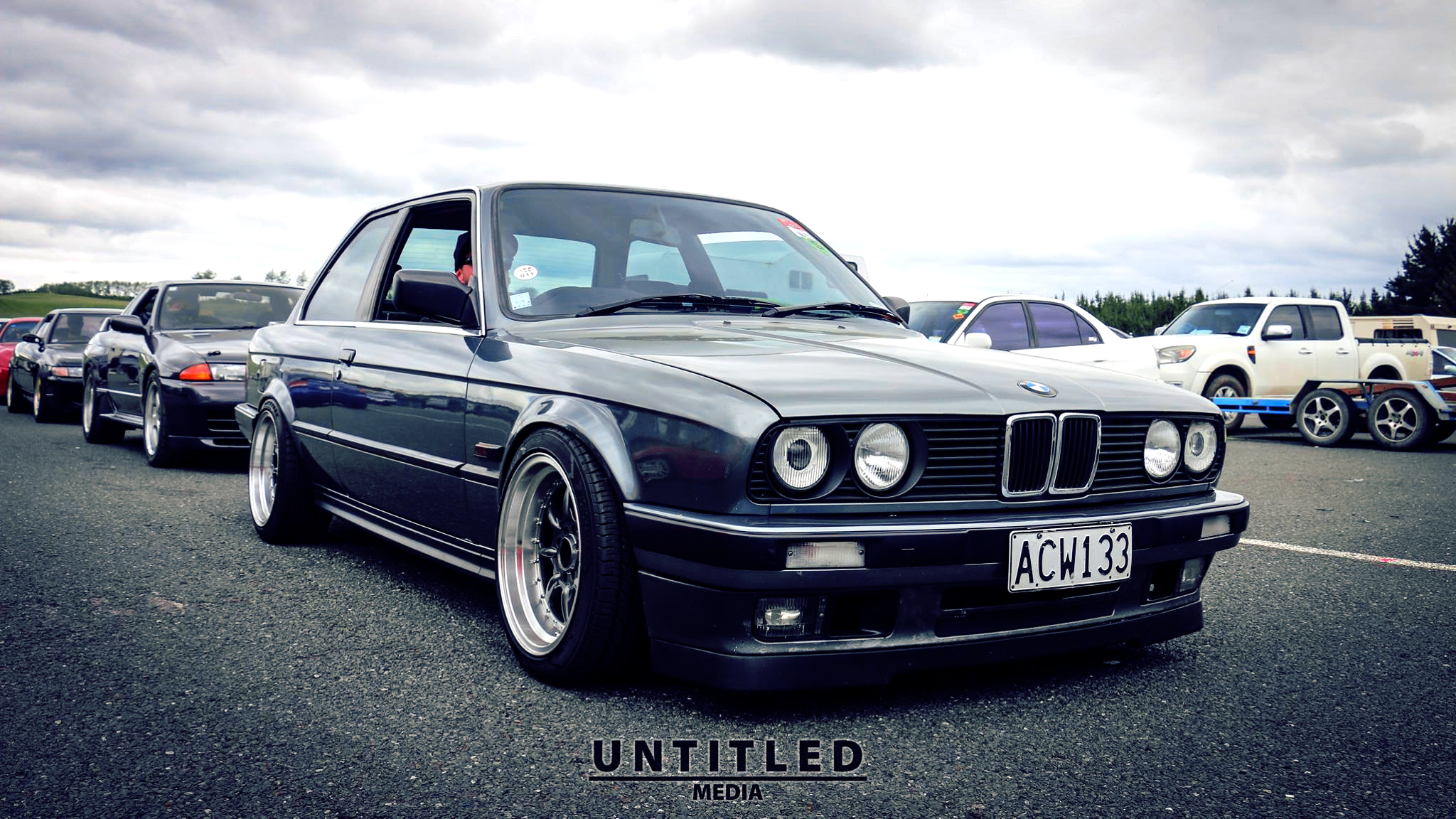 General 2048x1152 Untitled Media photography car BMW BMW E30 BMW 3 Series vehicle numbers