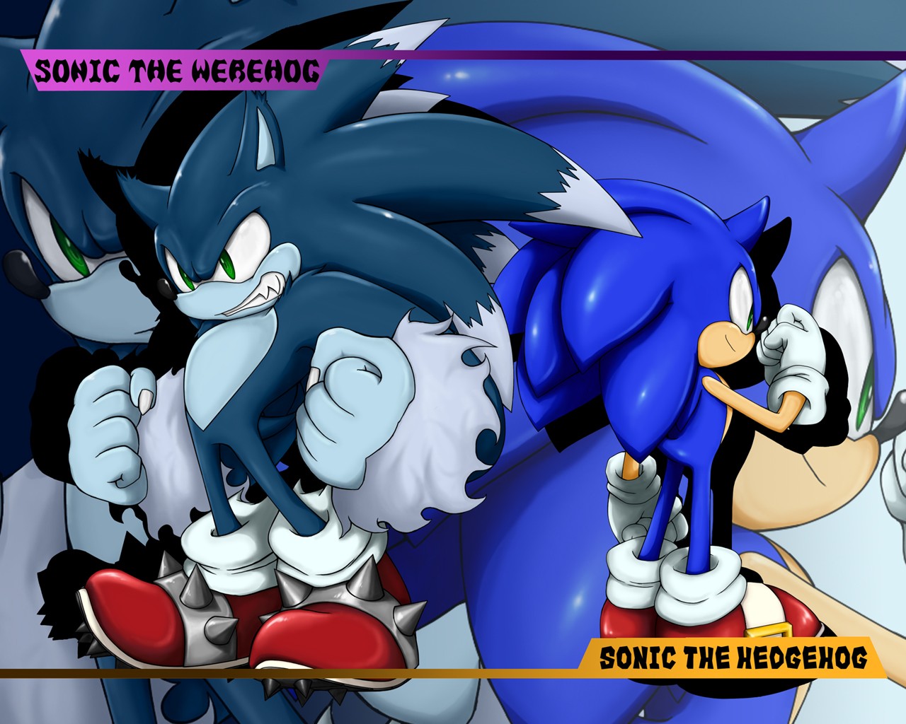 General 1280x1024 video games Sega Sonic the Hedgehog video game characters