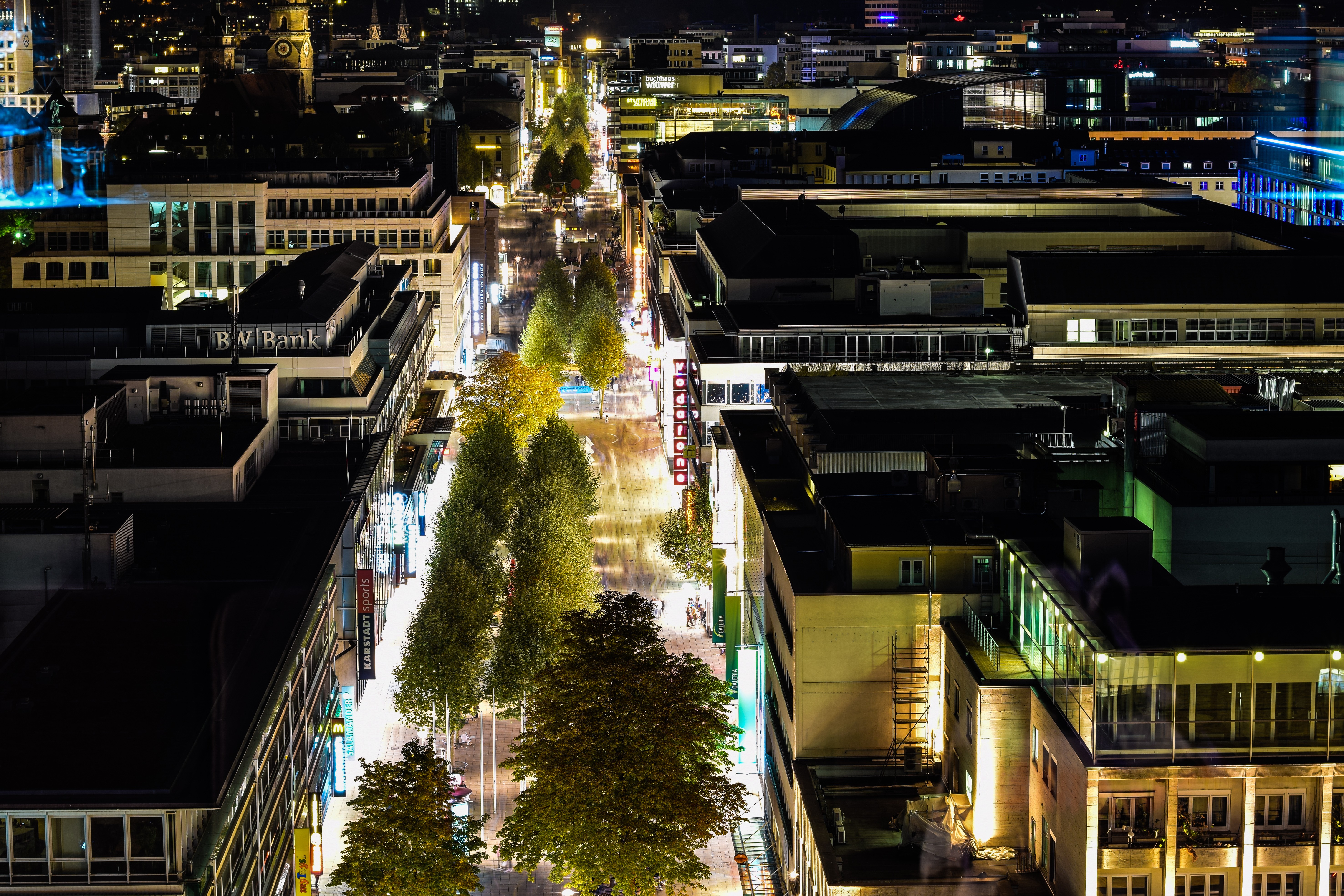 General 5908x3939 vacation Germany long exposure photography cityscape city lights night