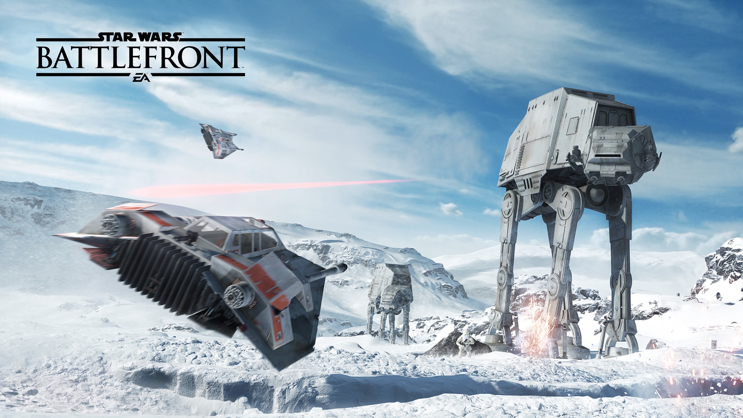 General 2560x1440 Star Wars: Battlefront EA Games PC gaming video games video game art science fiction T-47 airspeeder  AT-AT vehicle Electronic Arts EA DICE battle