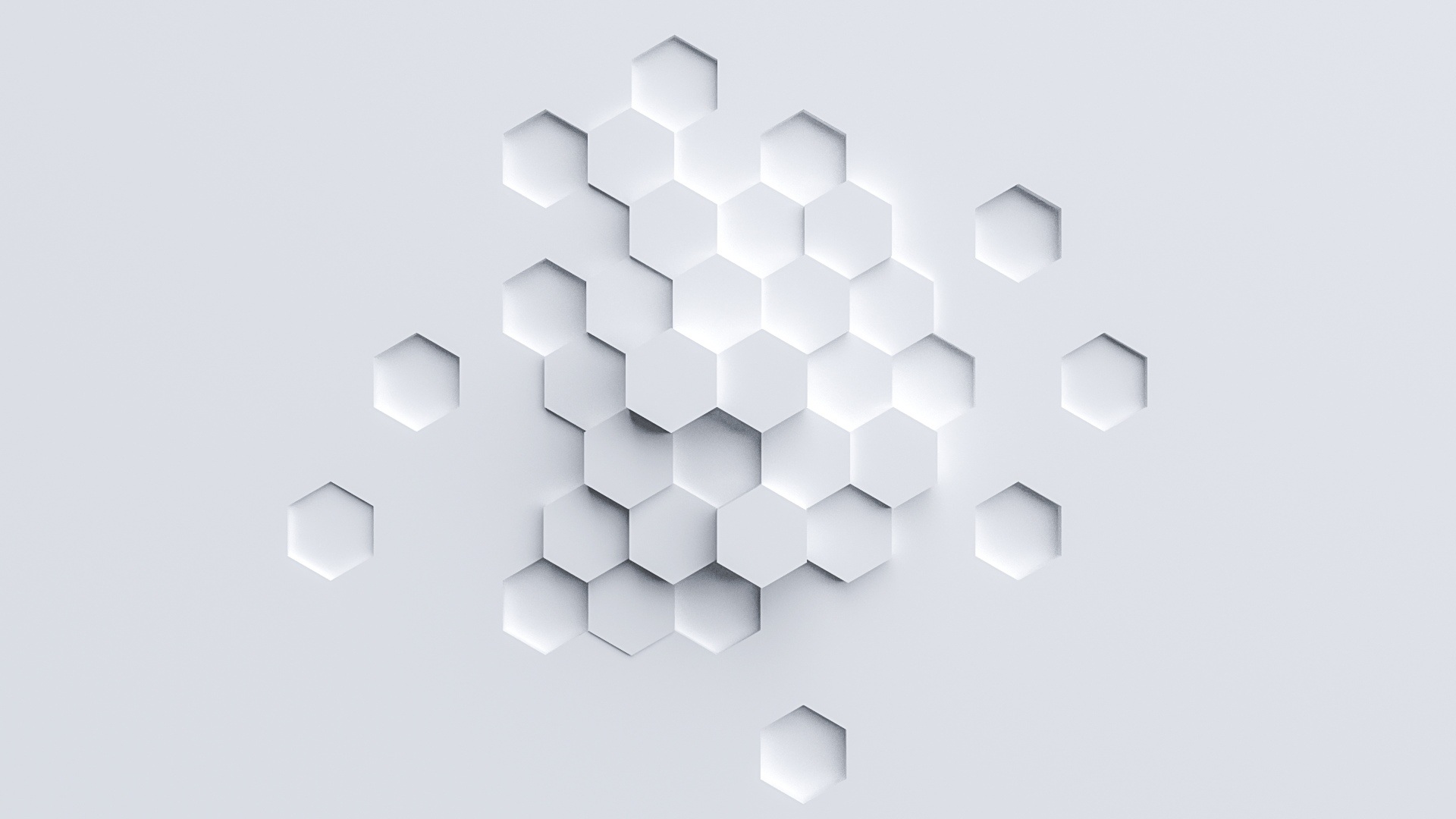 General 1920x1080 abstract hexagon minimalism texture white background white