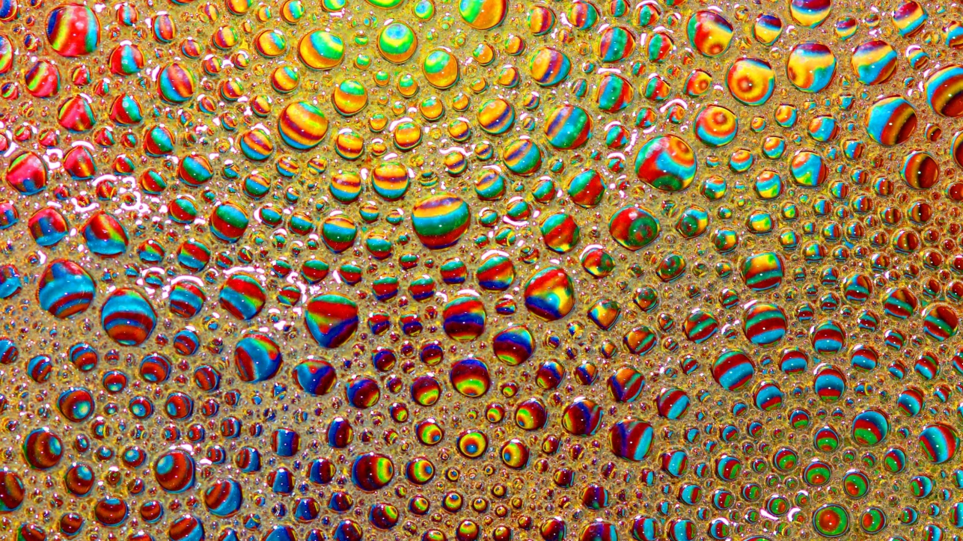 General 1920x1080 psychedelic trippy bubbles colorful