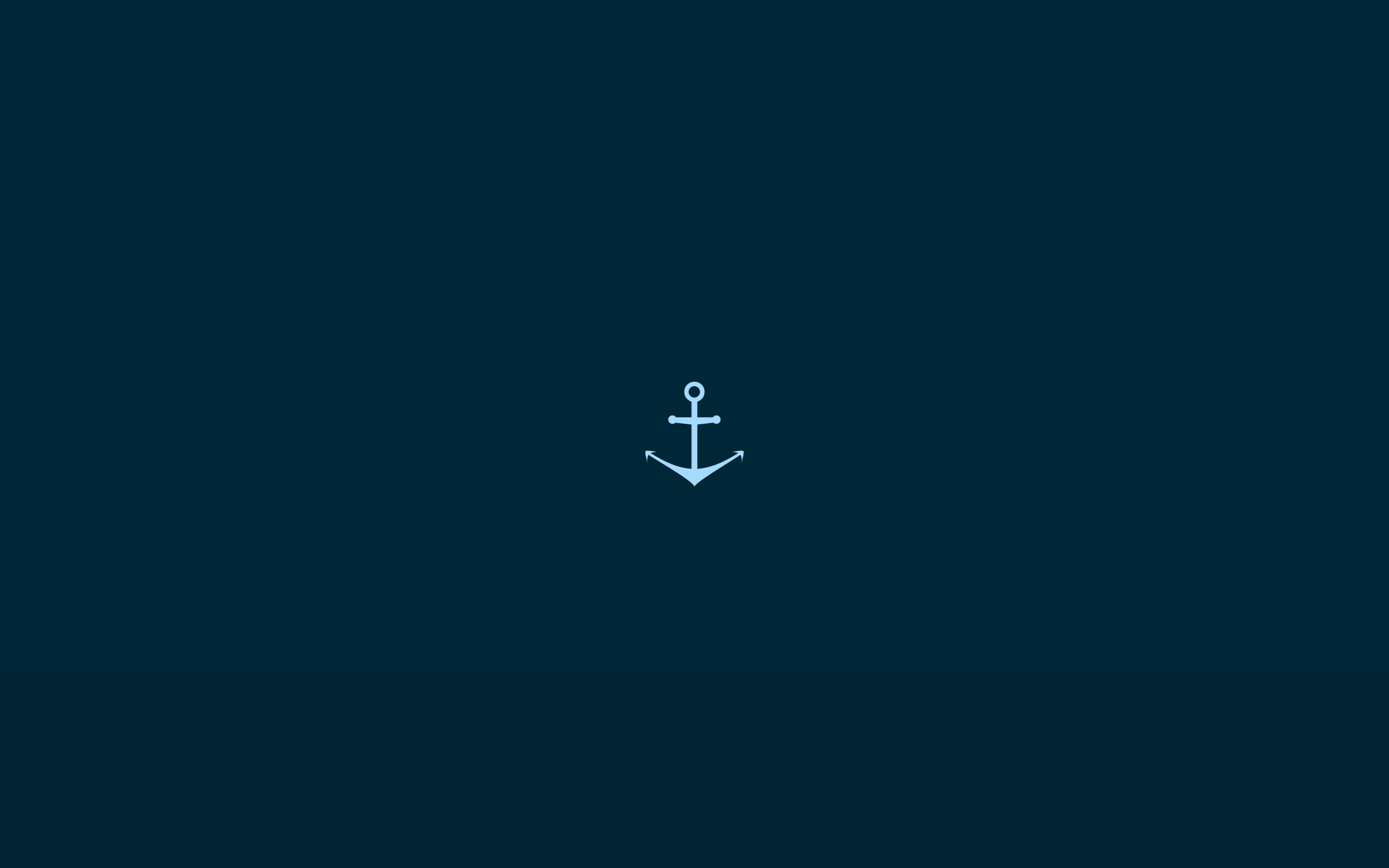 General 2560x1600 blue anchors nautical minimalism simple background