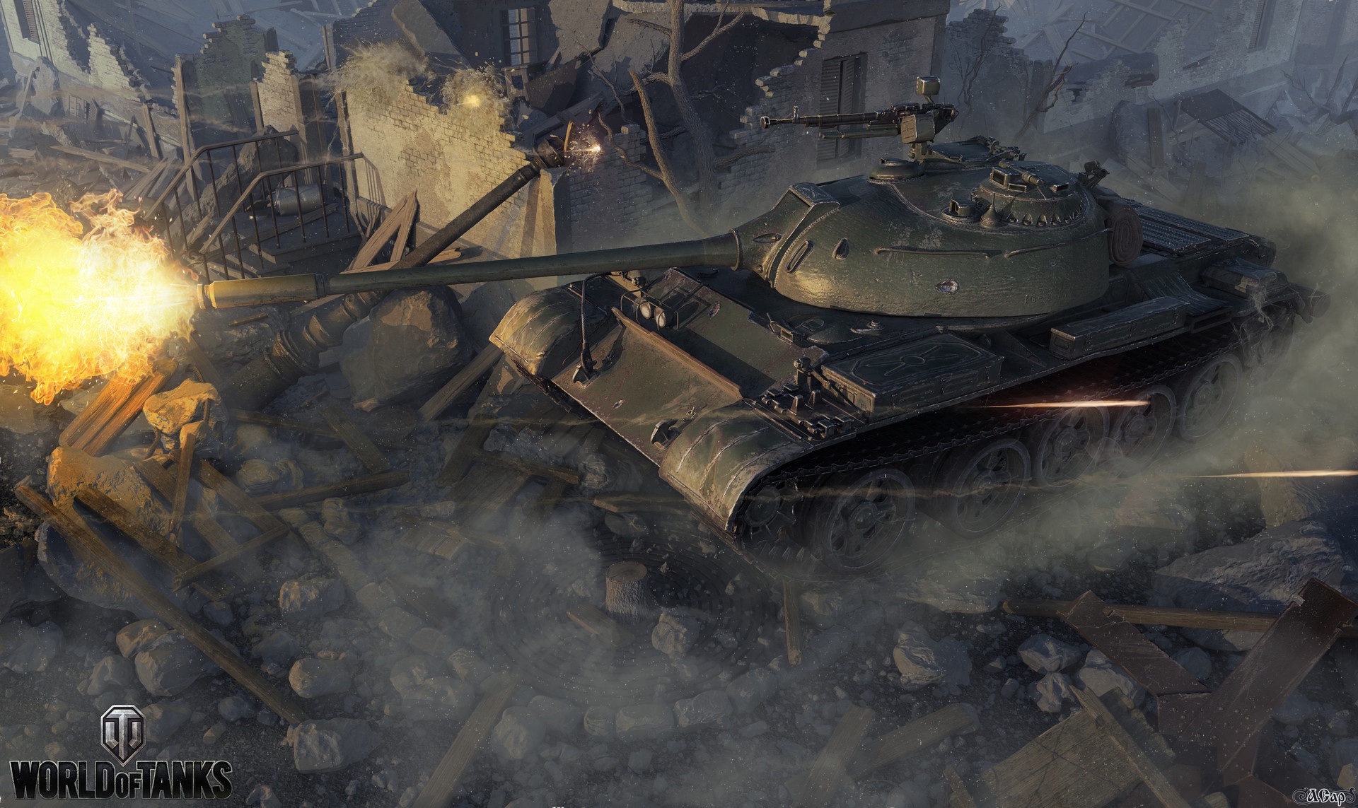 General 1920x1143 World of Tanks video games destruction high angle Russian/Soviet tanks