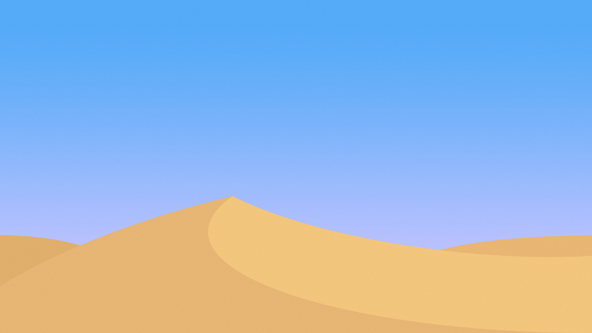 General 1920x1080 dunes desert clear sky minimalism nature landscape sand digital art