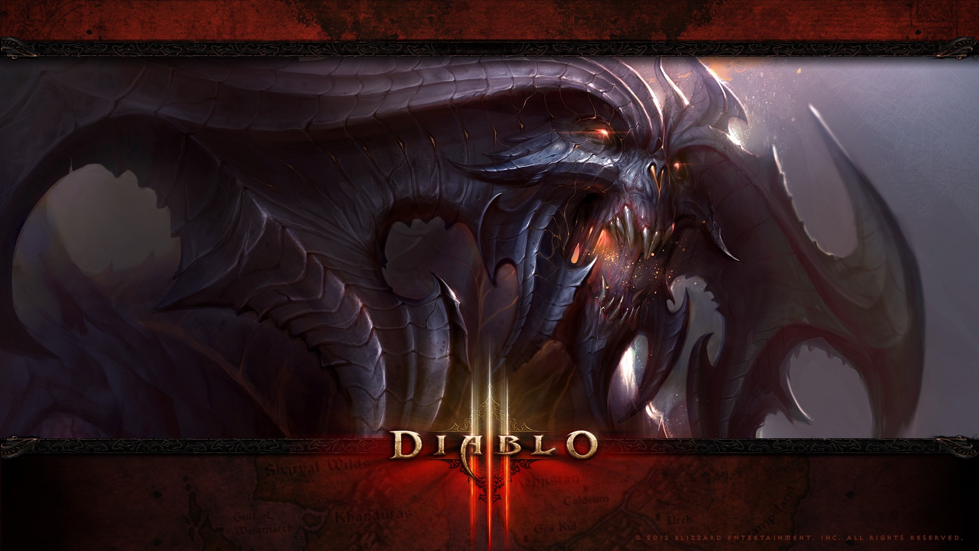General 1920x1080 Blizzard Entertainment Diablo III video games PC gaming video game art fantasy art creature 2012 (Year)