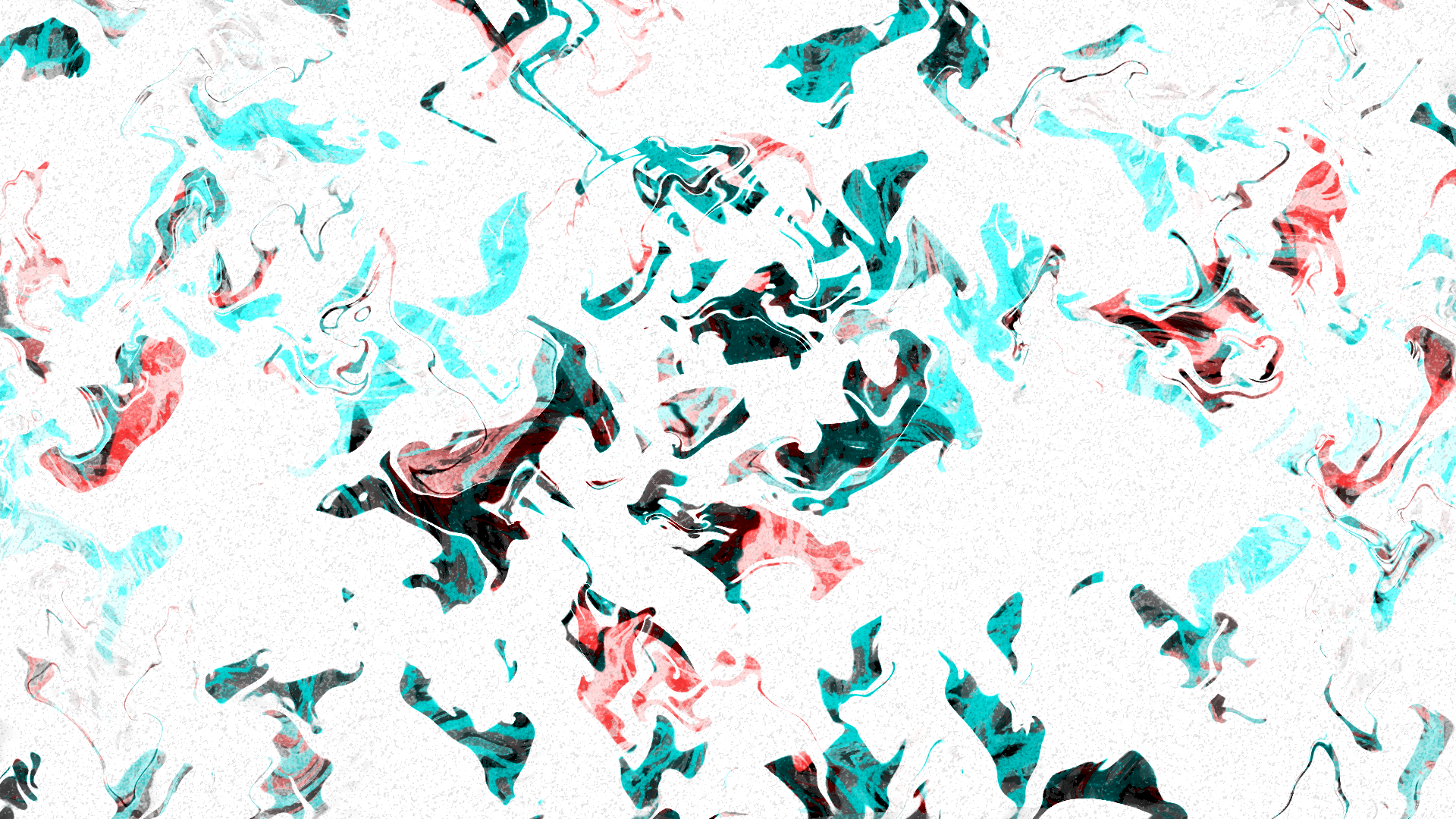 General 1920x1080 shapes digital art abstract cyan white