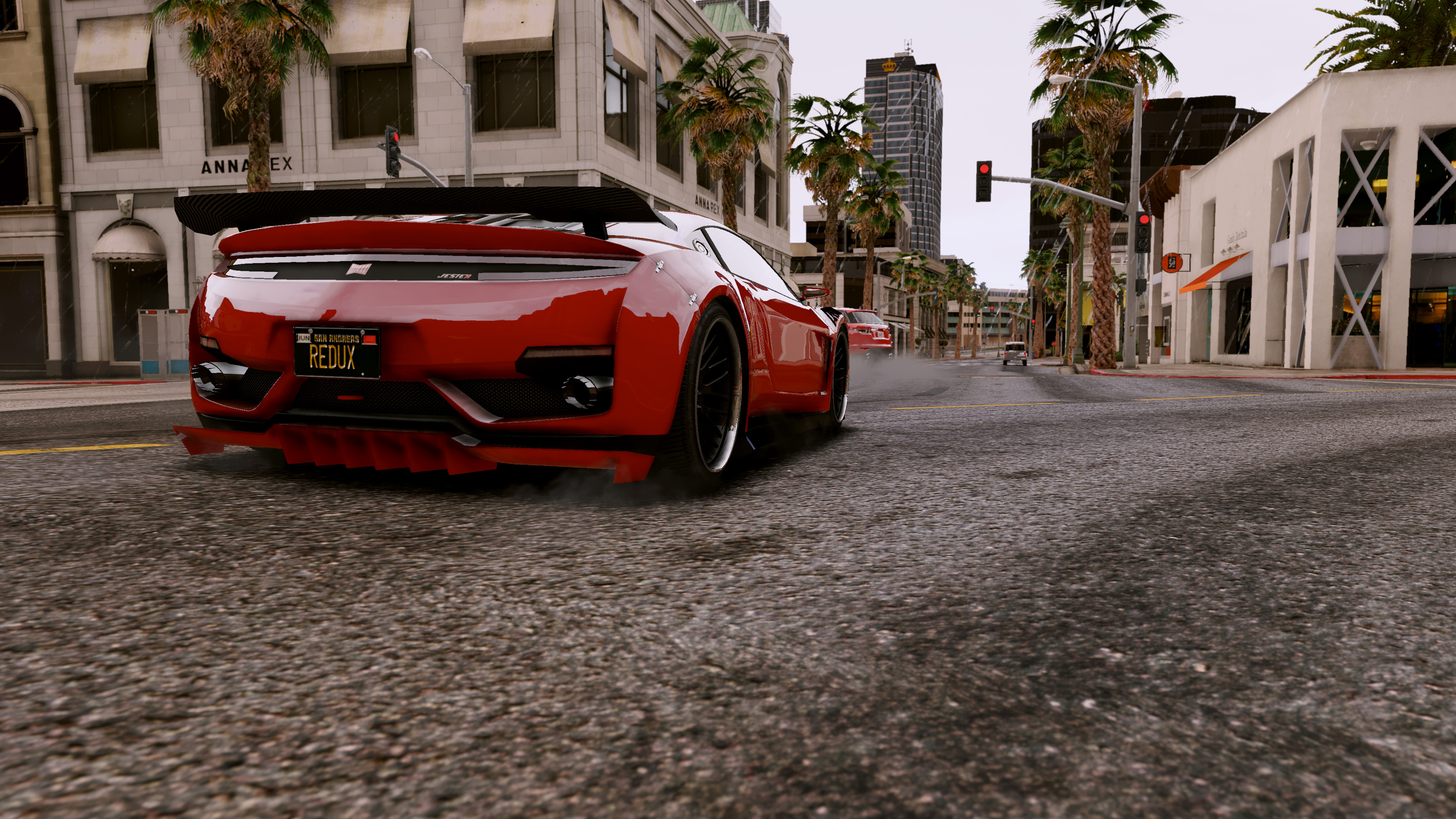 General 3840x2160 Grand Theft Auto V Redux car video games
