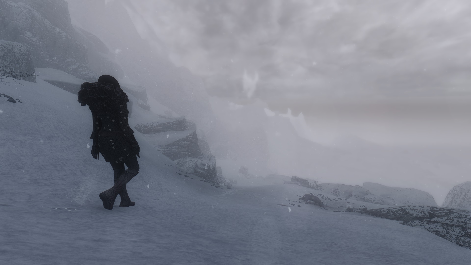 General 1920x1080 The Elder Scrolls V: Skyrim snow mountains mist video games Bethesda Softworks