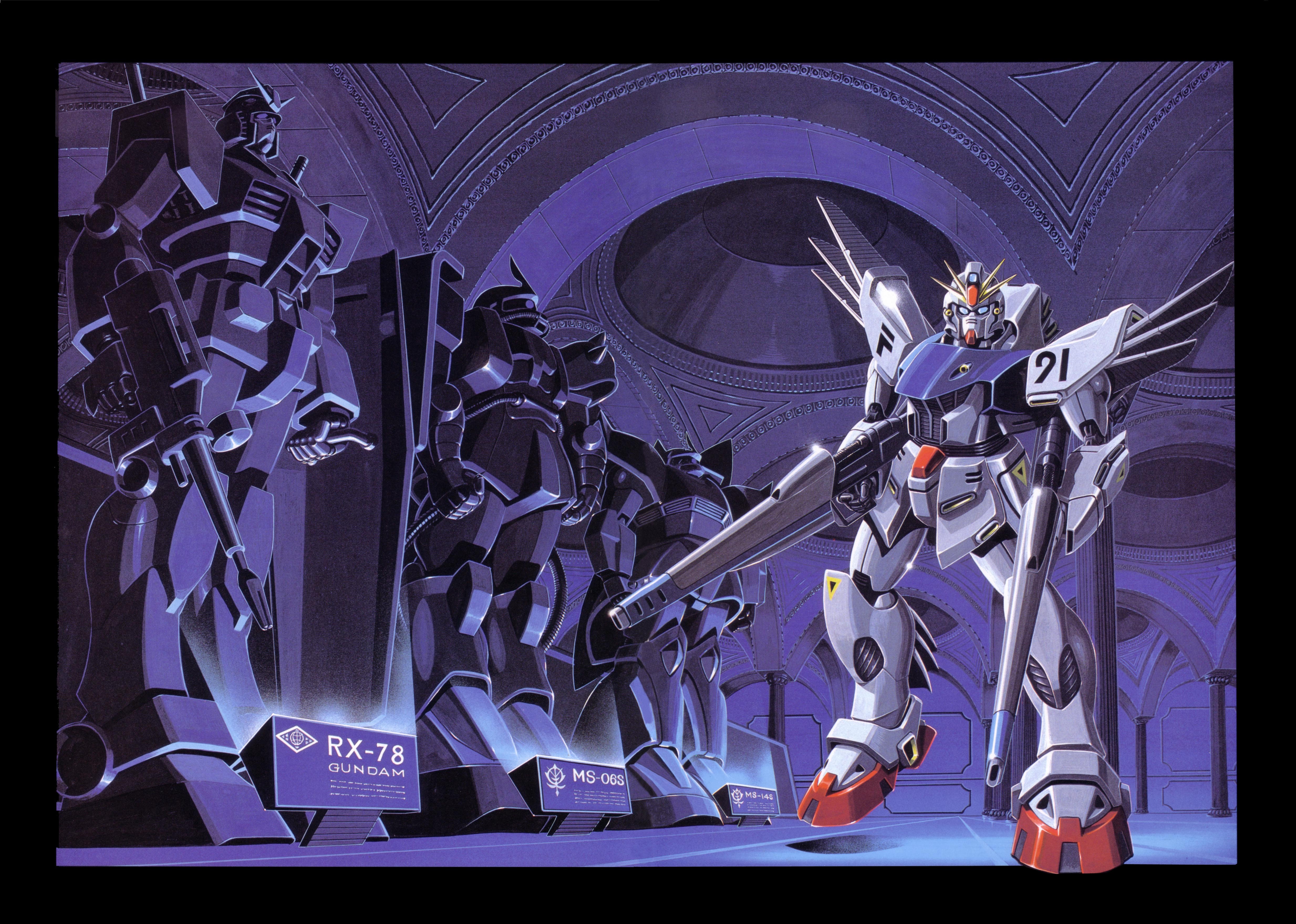 Anime 4934x3518 anime Mobile Suit Gundam Gundam