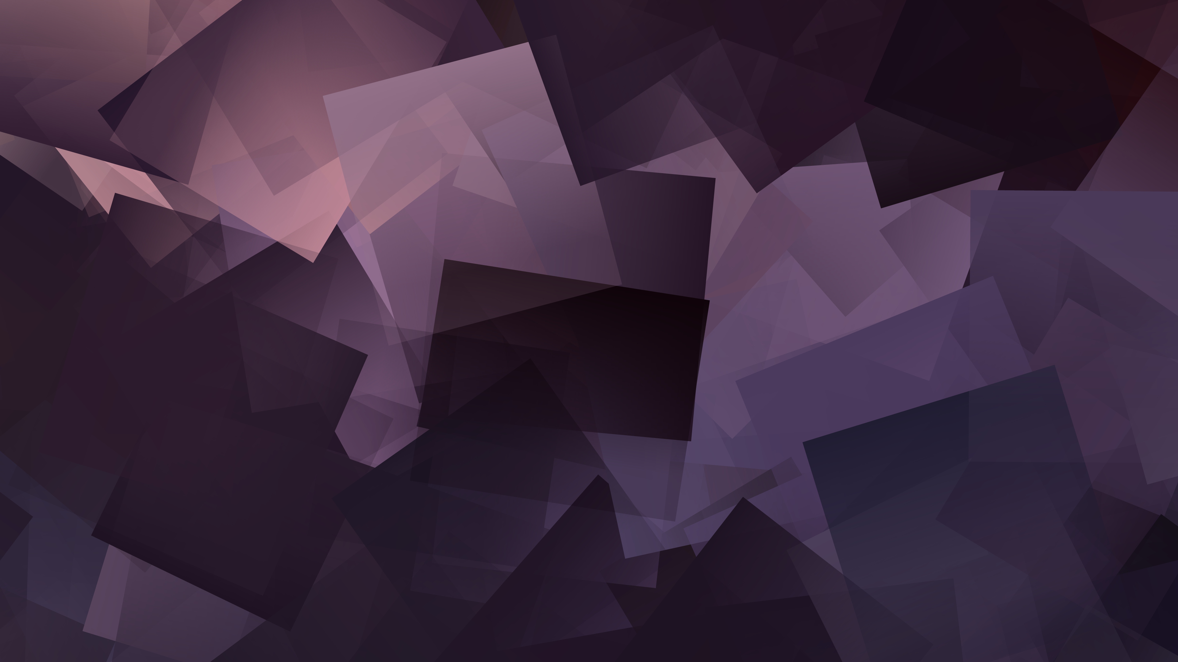General 3840x2160 rave Linux cube square geometry gradient