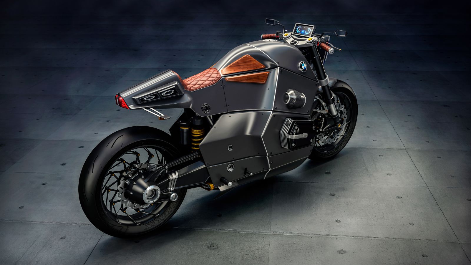 General 1600x900 vehicle motorcycle BMW futuristic CGI